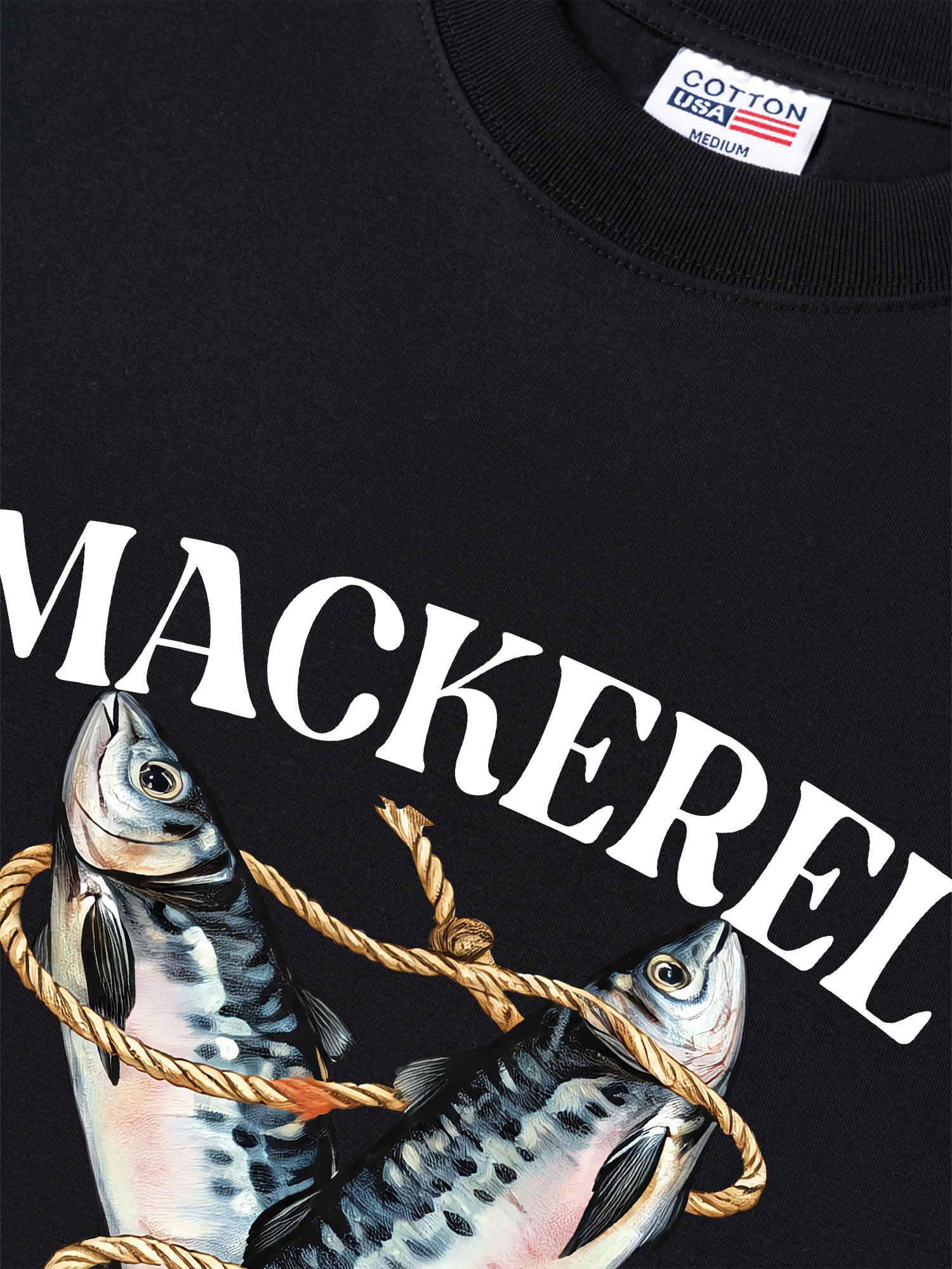 Áo Thun Relaxed Fit Mackerel