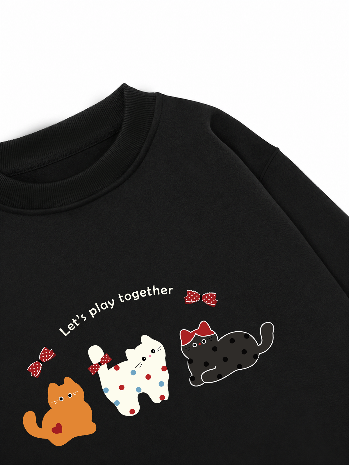 Áo Sweater Nỉ Hai Da Dotty Mood Play Together