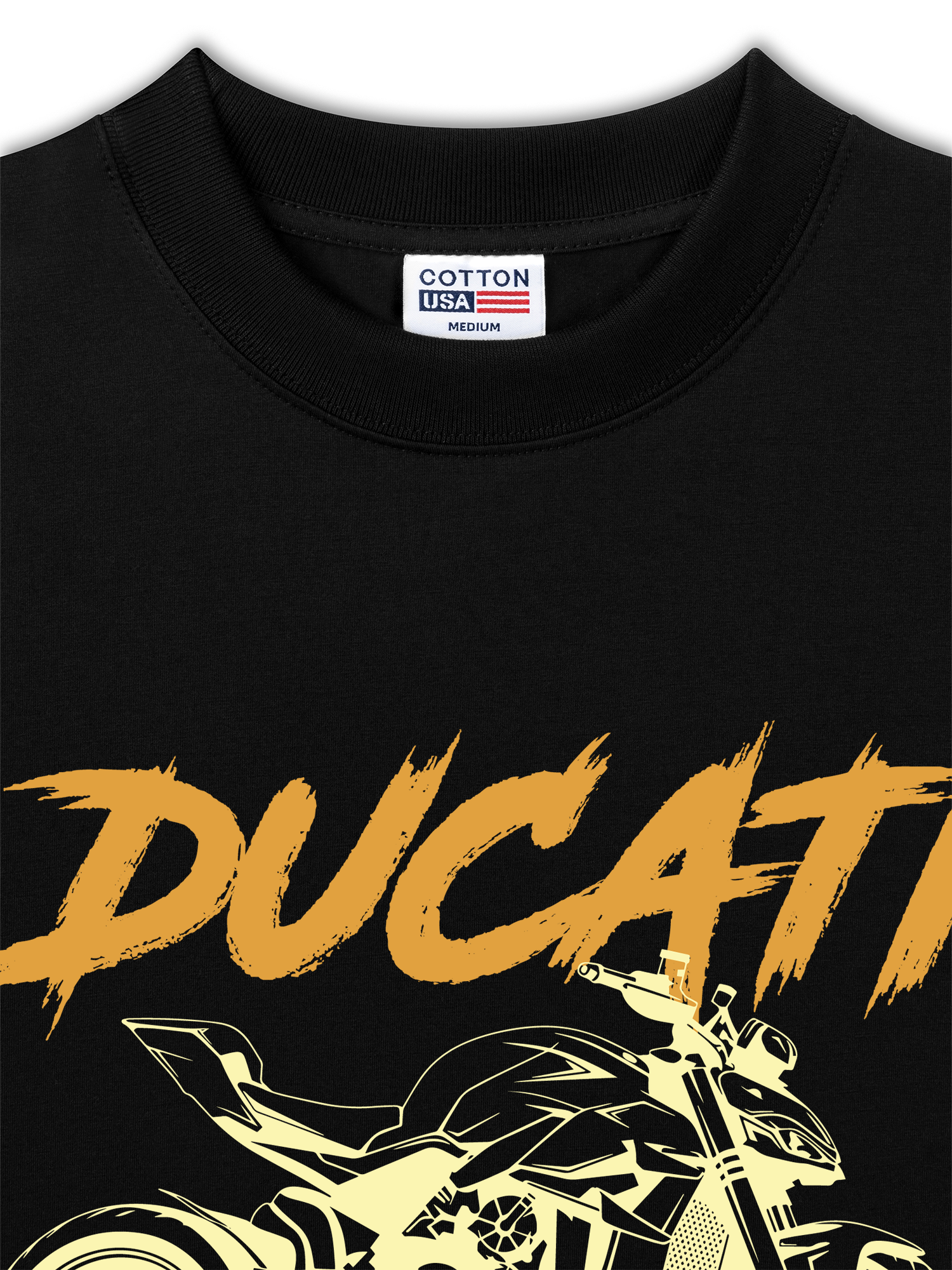 Áo Thun Relaxed Fit Motorbike Ducati Spirit