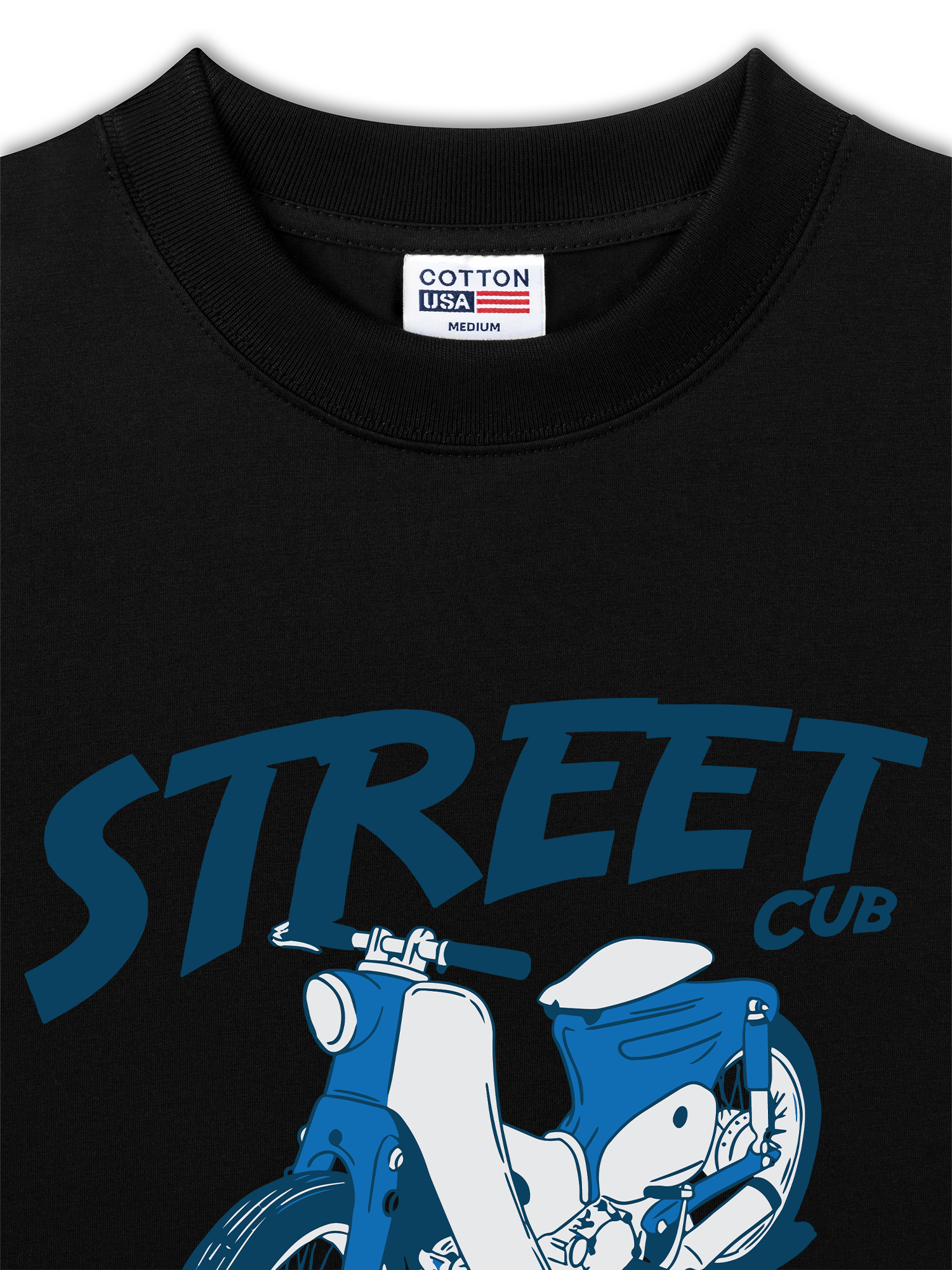 Áo Thun Relaxed Fit Motorbike Street Cub