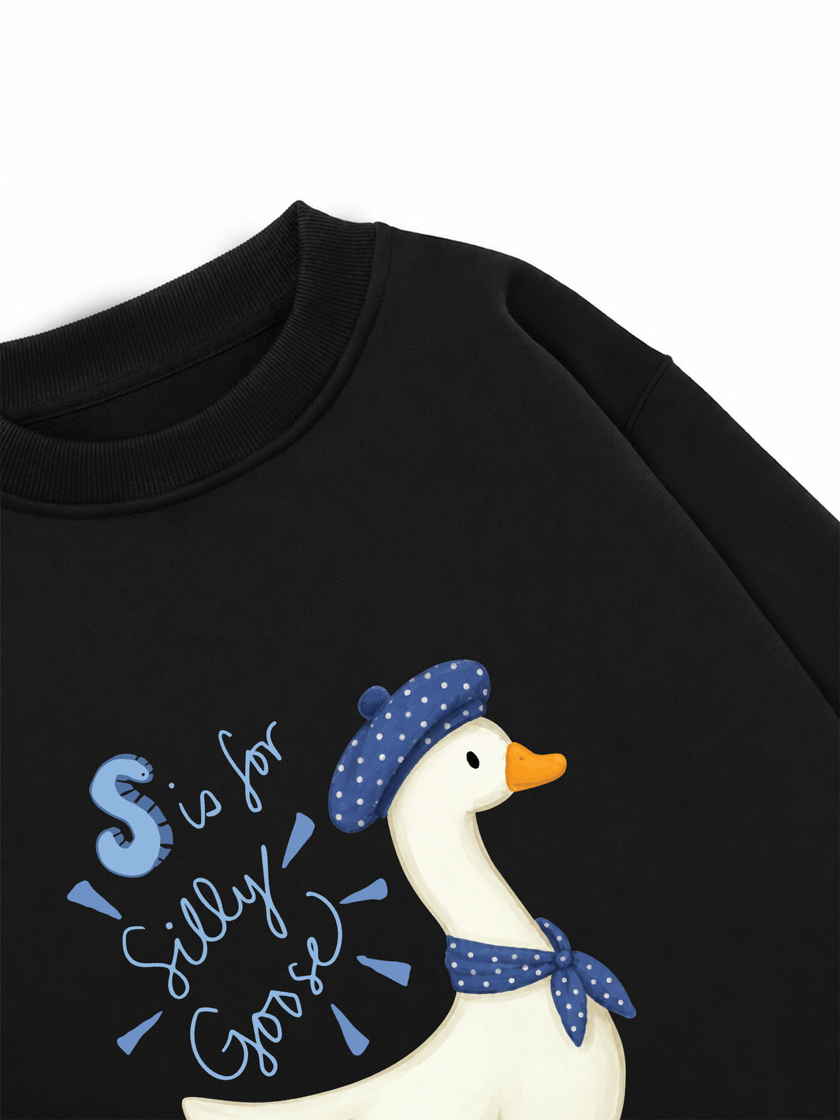 Áo Sweater Nỉ Hai Da Farm Silly Goose