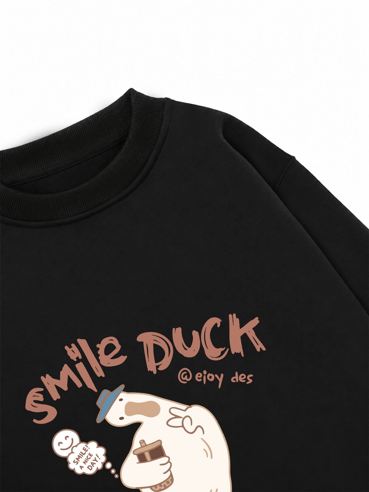 Áo Sweater Nỉ Hai Da Farm Smile Duck