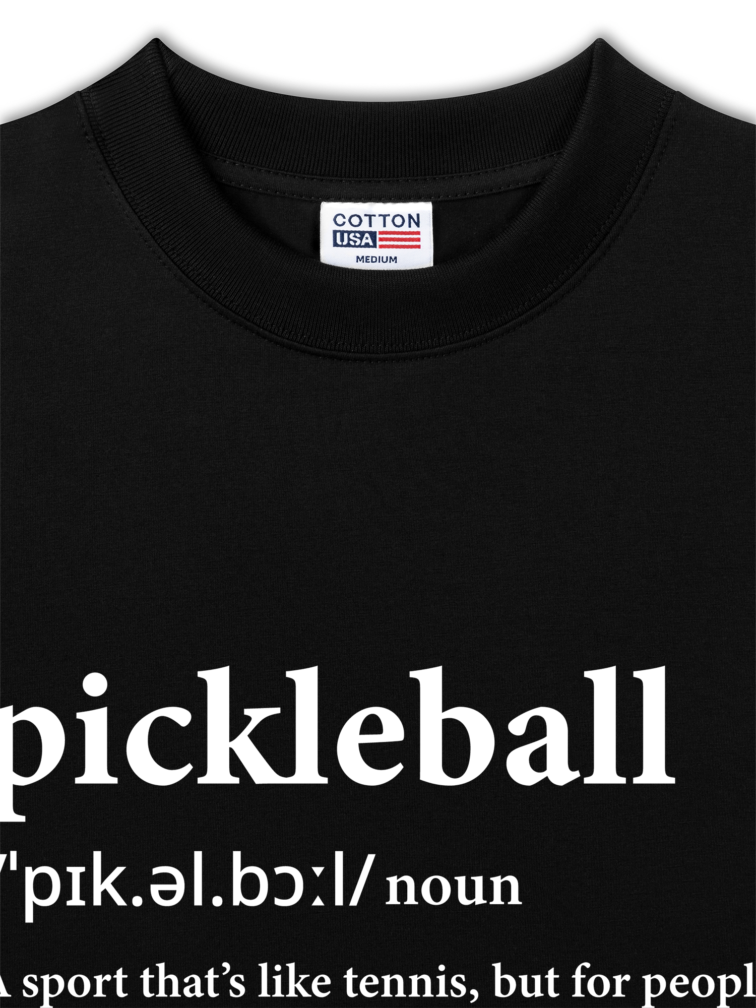 Áo Thun Relaxed Fit Pickleball Dictionary
