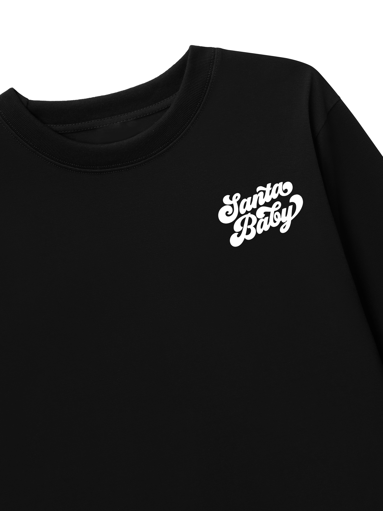 Áo Thun Dài Tay Santa Baby