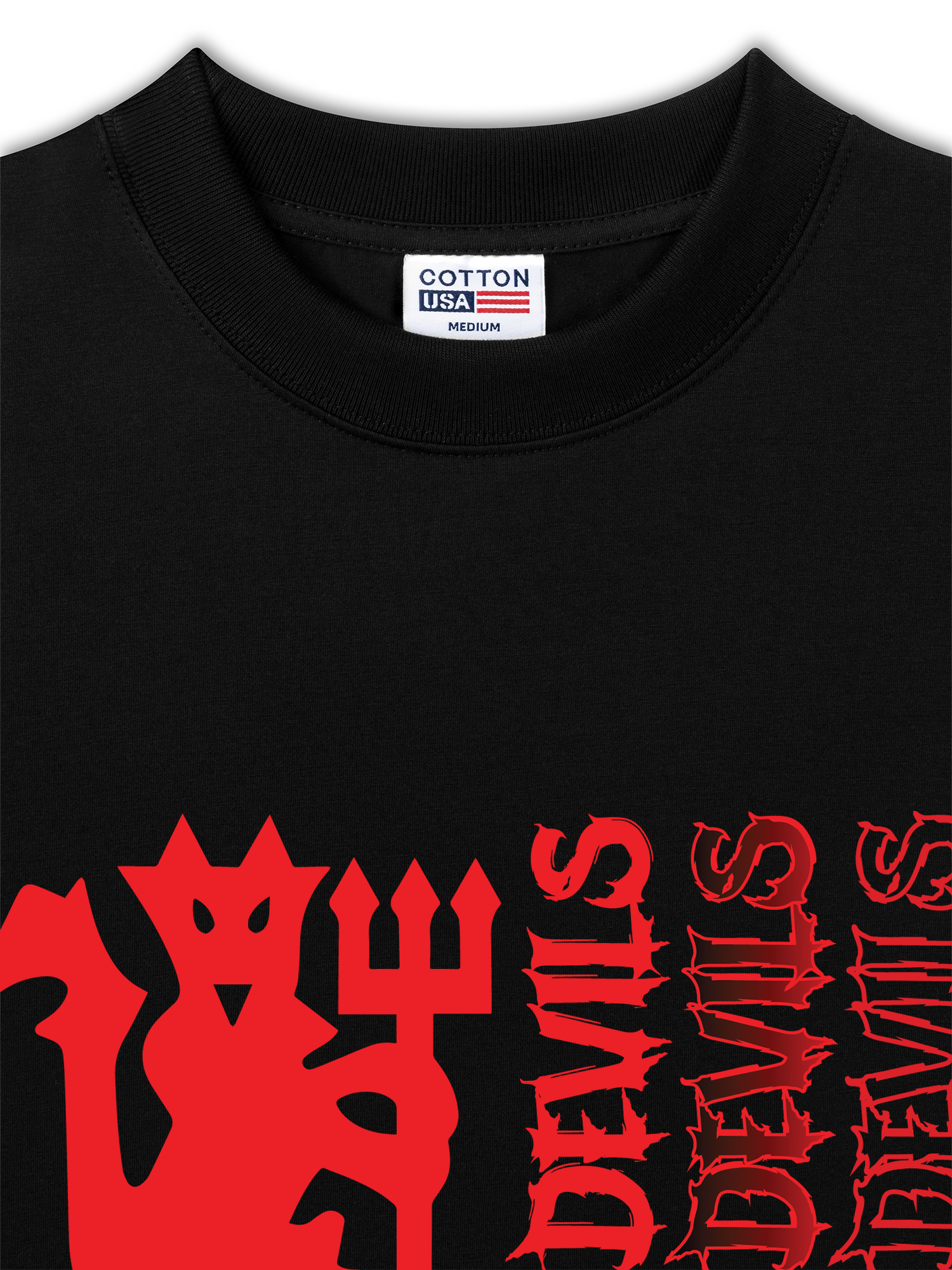 Áo Thun Relaxed Fit Soccer Red Devils EST 1878