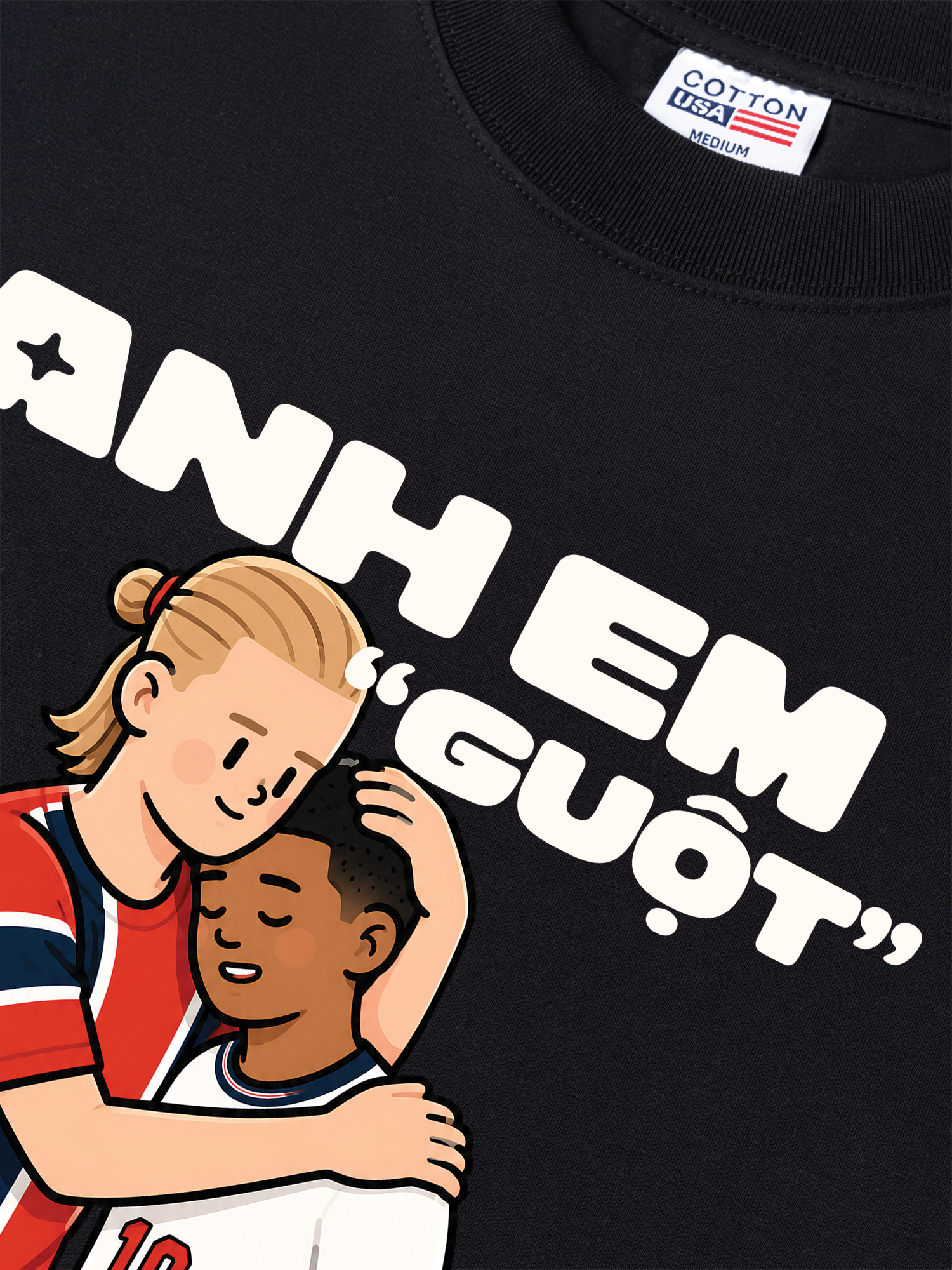 Áo Thun Relaxed Fit Soccer Anh Em Guột