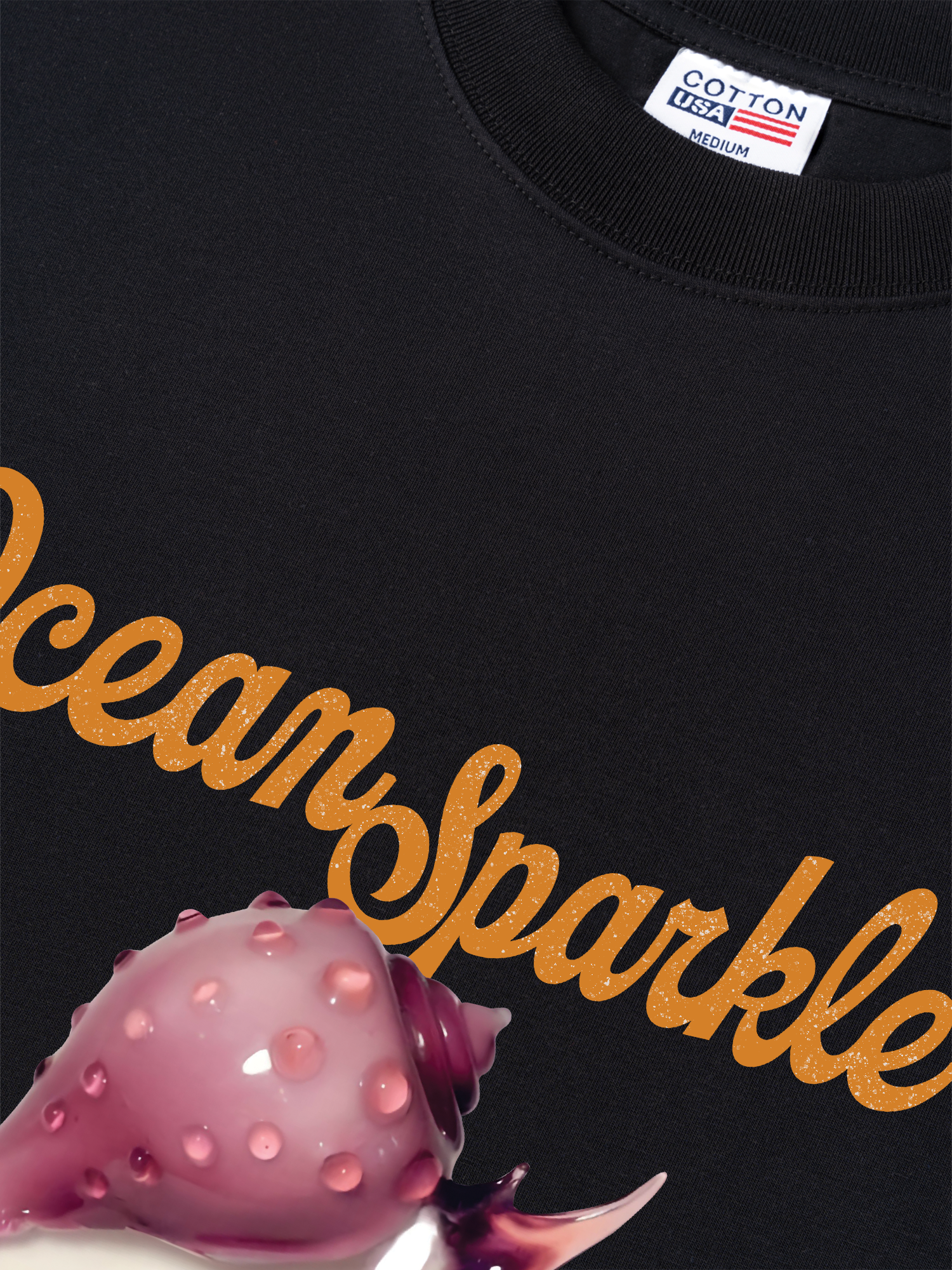Áo Thun Relaxed Fit Bling Ocean Sparkle