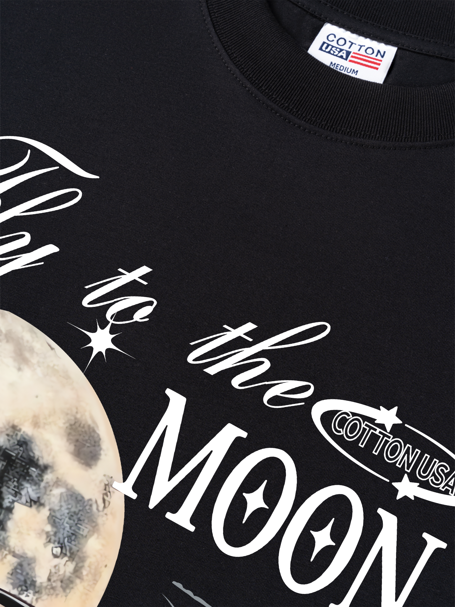 Áo Thun Relaxed Fit Porsche Fly To The Moon