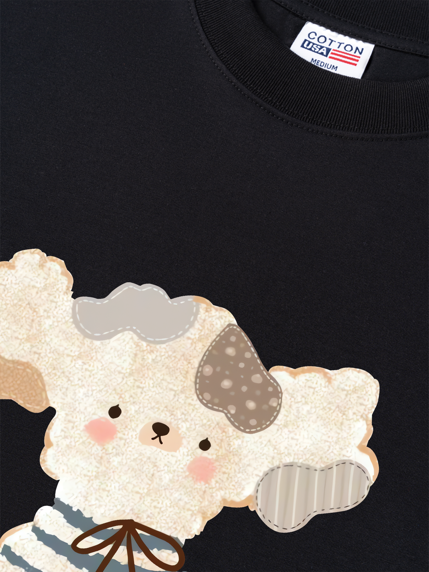 Áo Thun Relaxed Fit Soft Paw Fur You Puppy