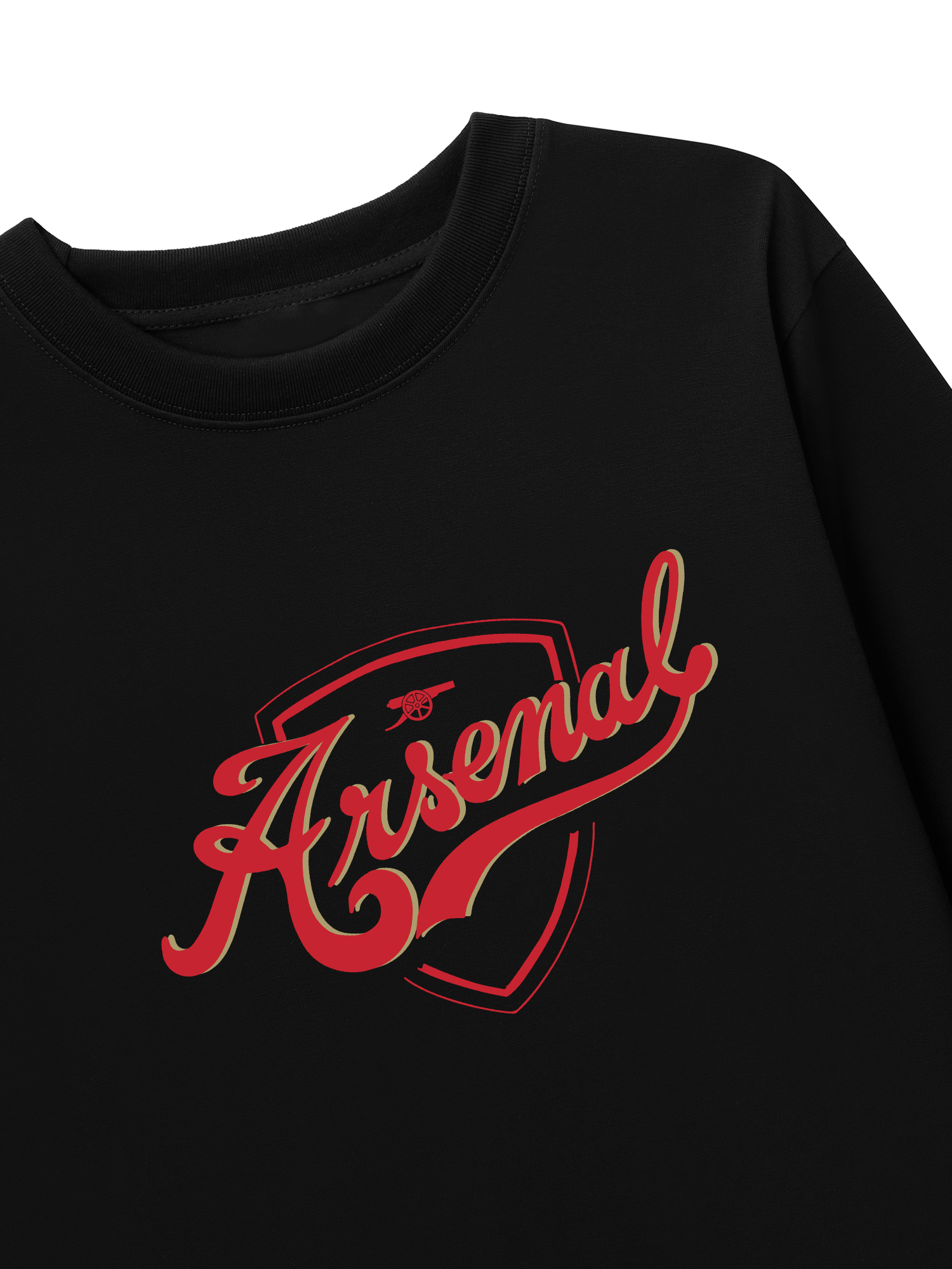 Áo Thun Dài Tay Soccer Arsenal Logo