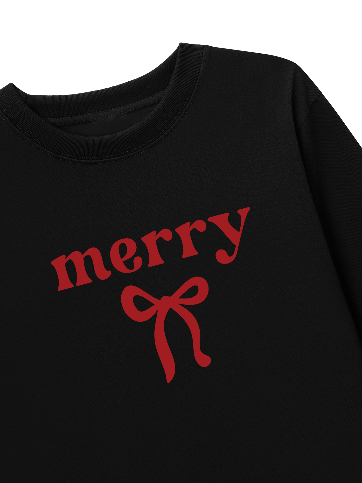 Áo Thun Dài Tay Merry Bow