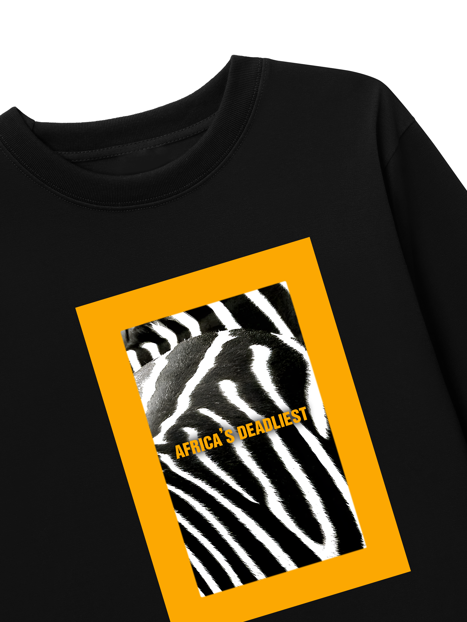 Áo Thun Dài Tay Wild Life Zebra Stripes Africa