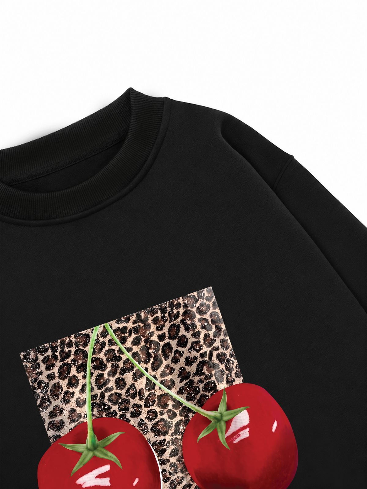 Áo Sweater Nỉ Hai Da Urban Leopard Tomatoes Perfection