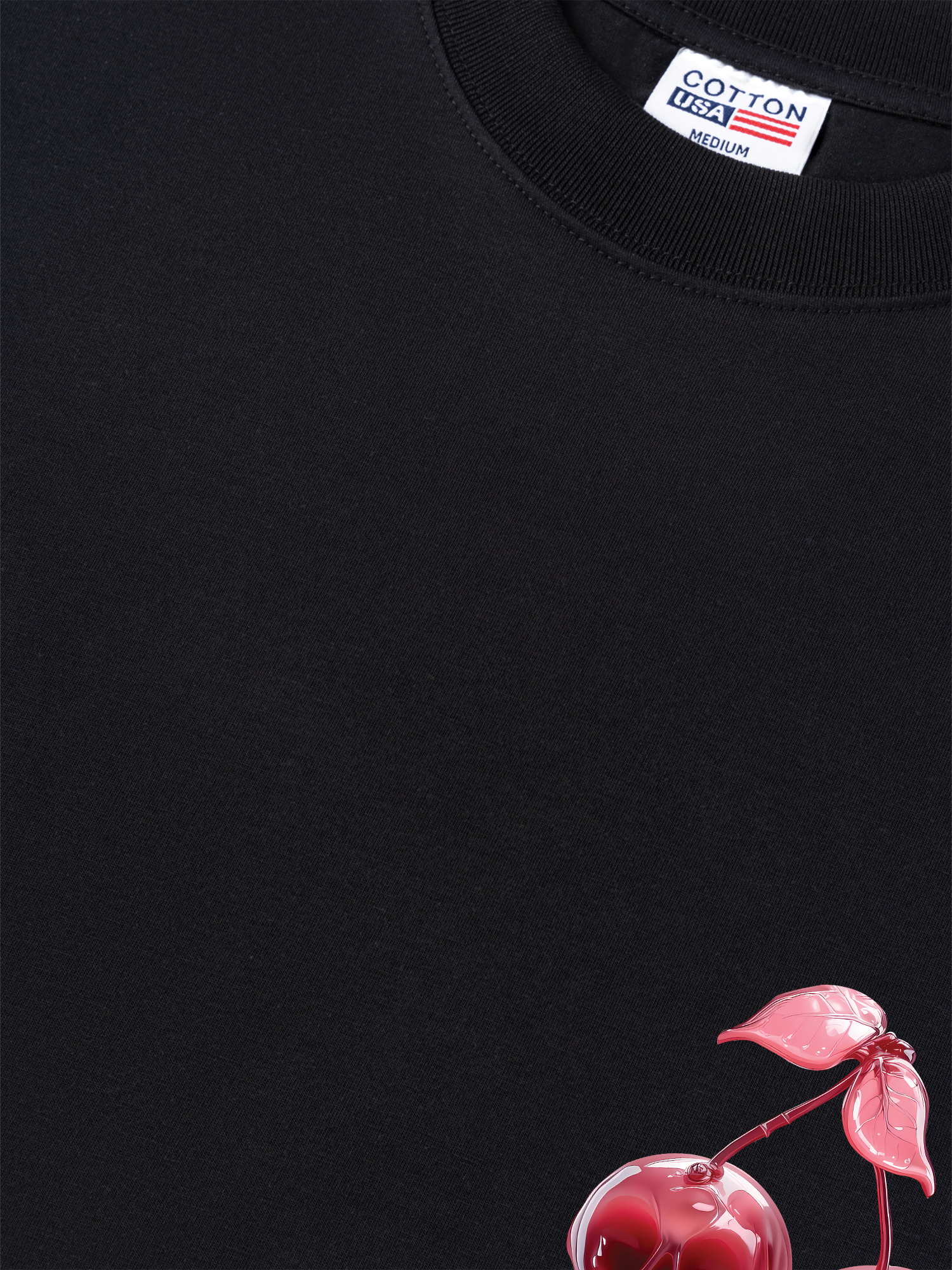 Áo Thun Relaxed Fit Cherry Skull