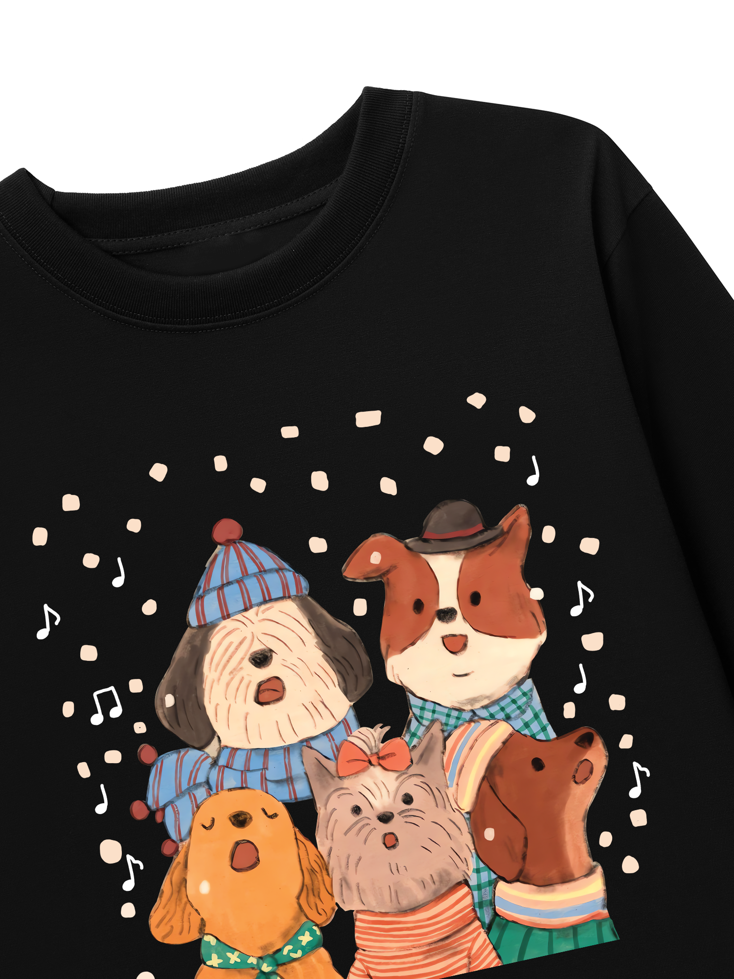 Áo Thun Dài Tay Cozy Day With Best Friend