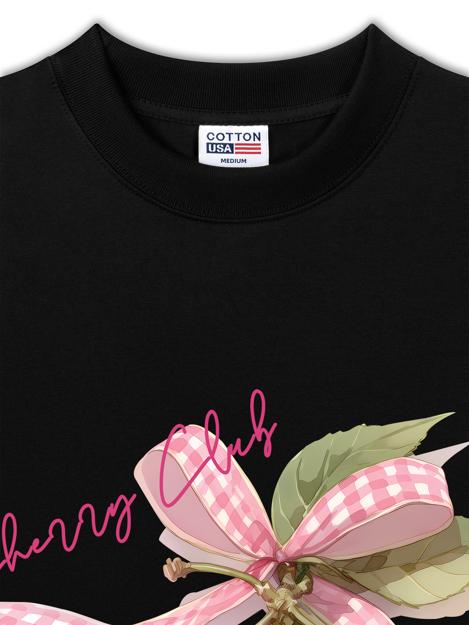 Áo Thun Relaxed Fit Cherru Club Pink Plaid