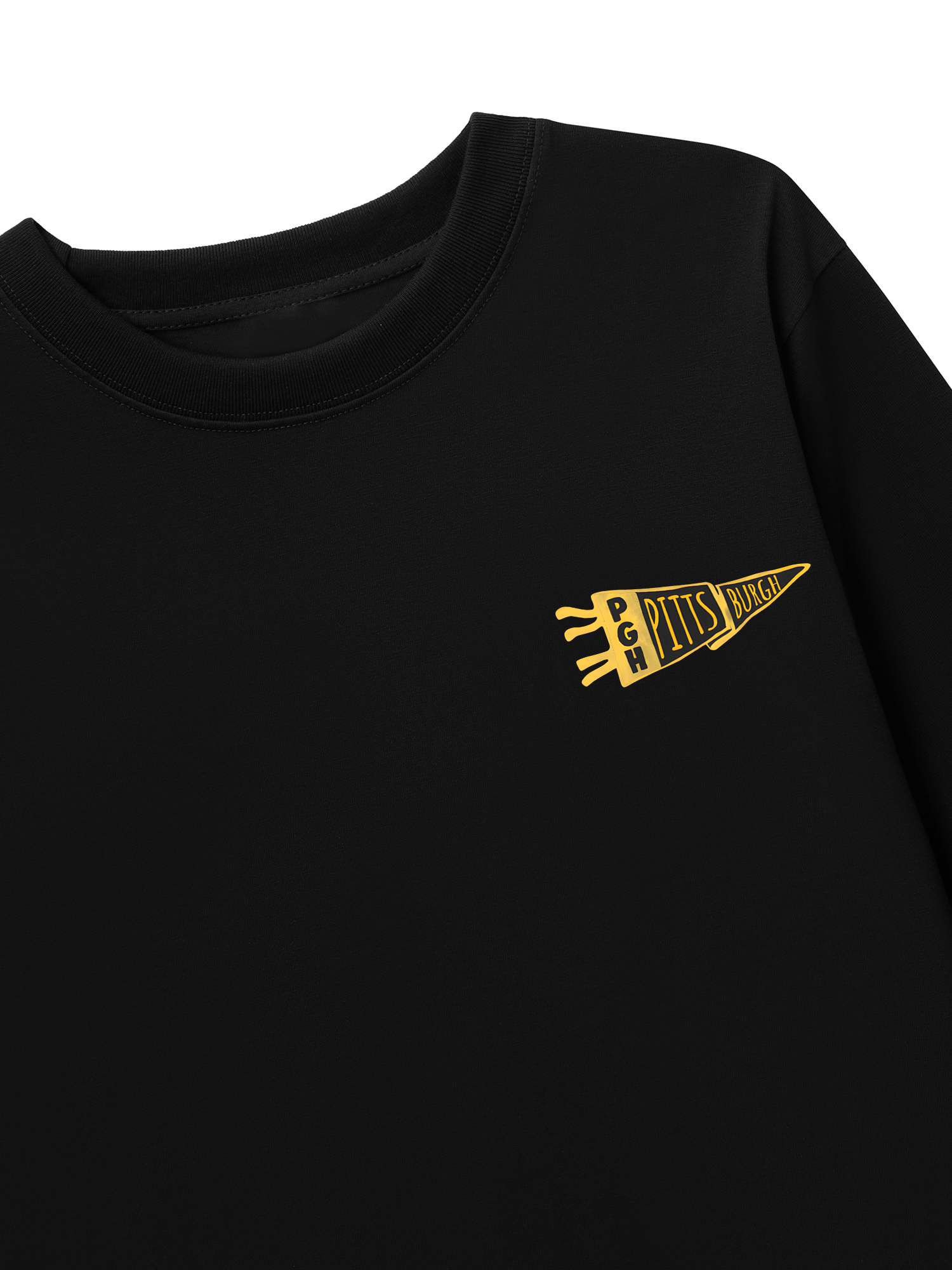 Áo Thun Dài Tay Baseball Pitts Burgh