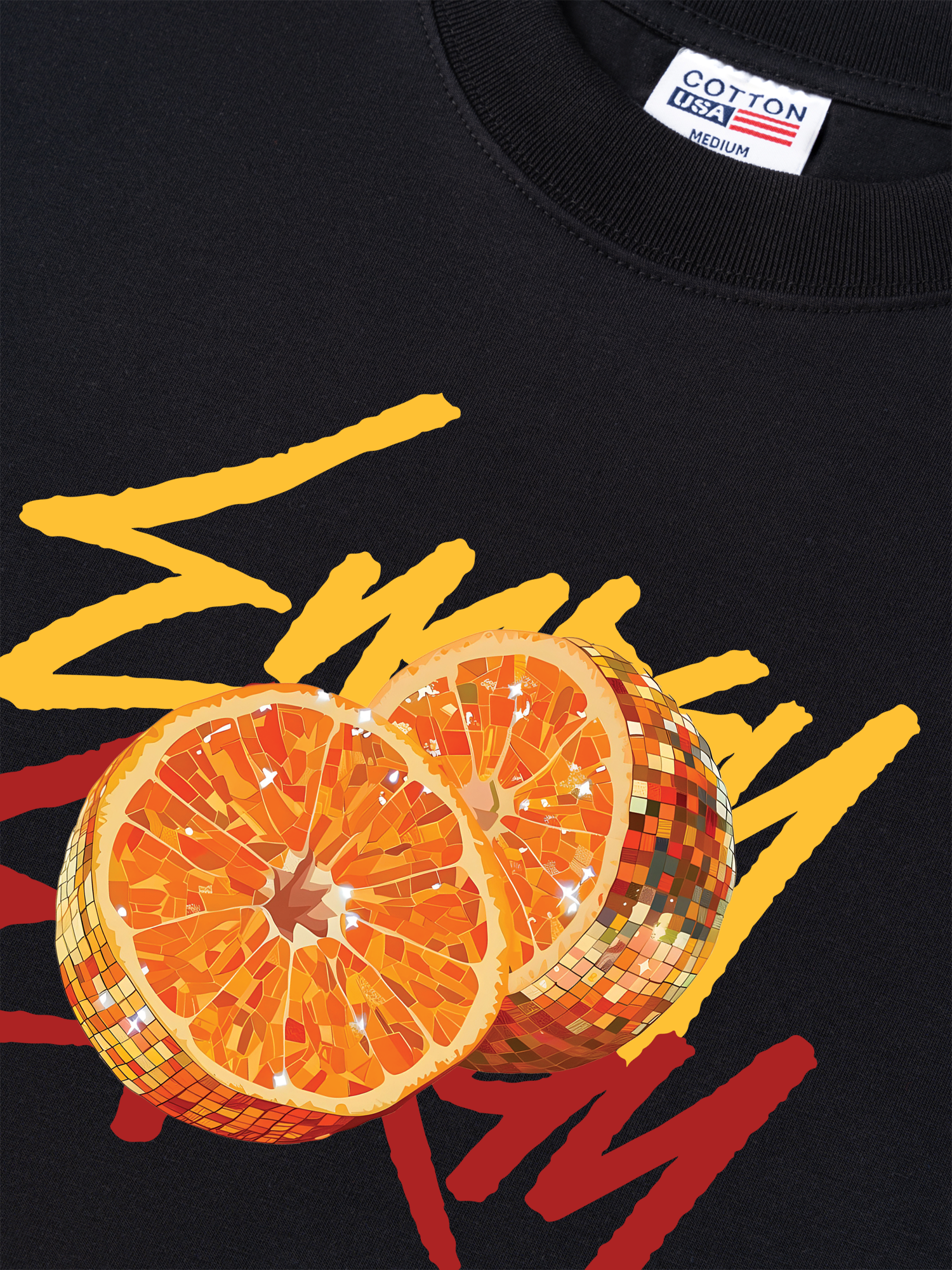 Áo Thun Relaxed Fit Energy Tangerine Dream