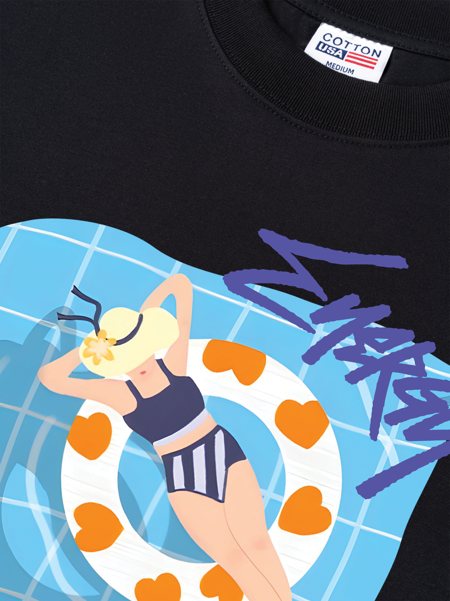 Áo Thun Relaxed Fit Energy Lazy Melt