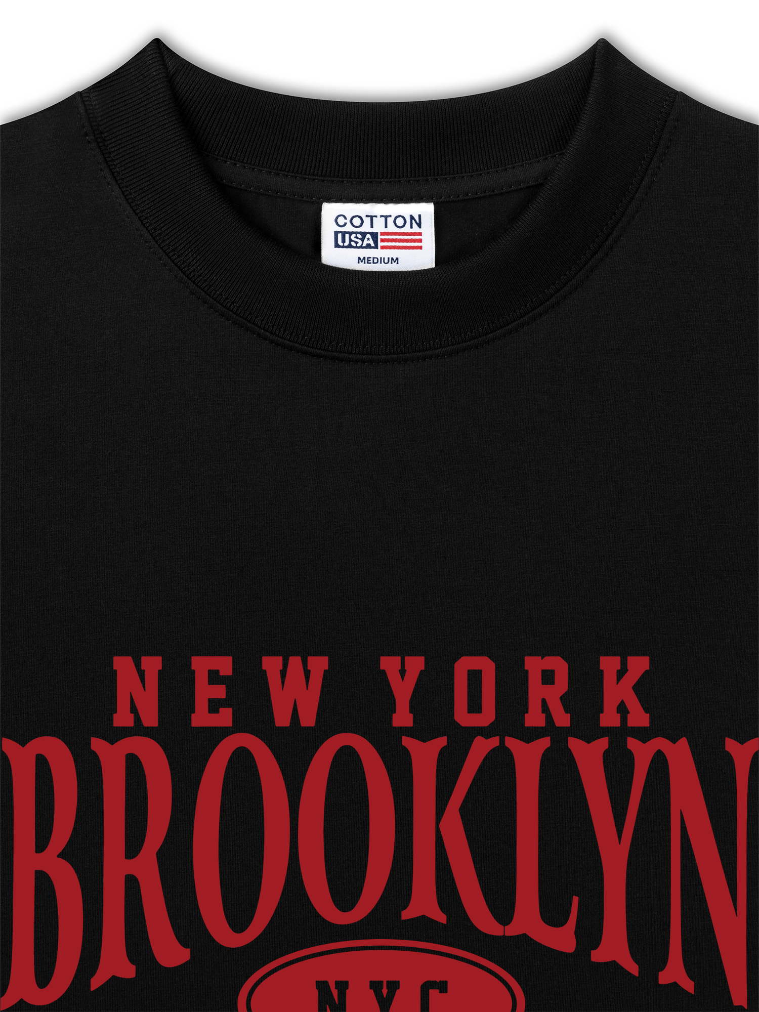 Áo Thun Relaxed Fit City New York Brooklyn