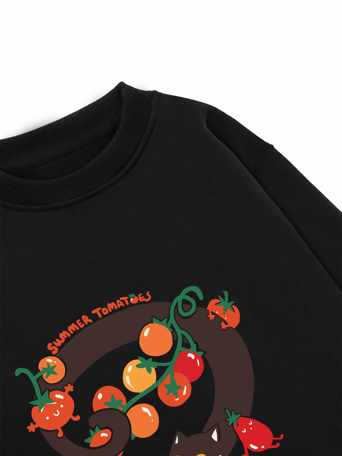 Áo Sweater Nỉ Hai Da Yummy Mood Summer Tomatoes