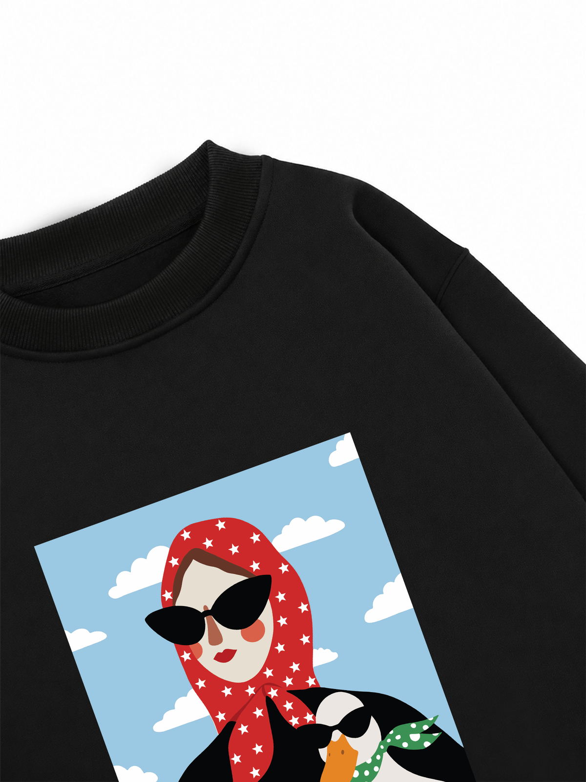 Áo Sweater Nỉ Hai Da Farm Born To Stand Out