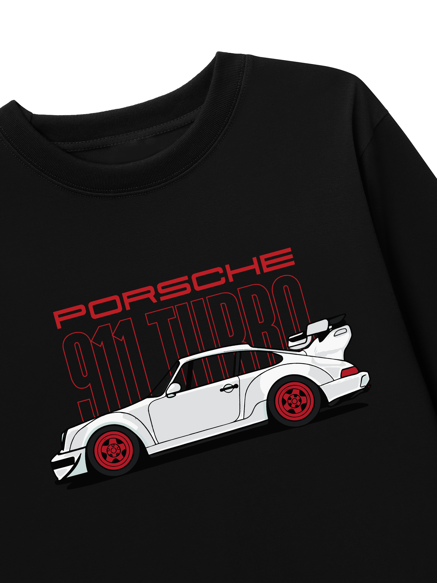 Áo Thun Dài Tay Porsche 911 Turbo