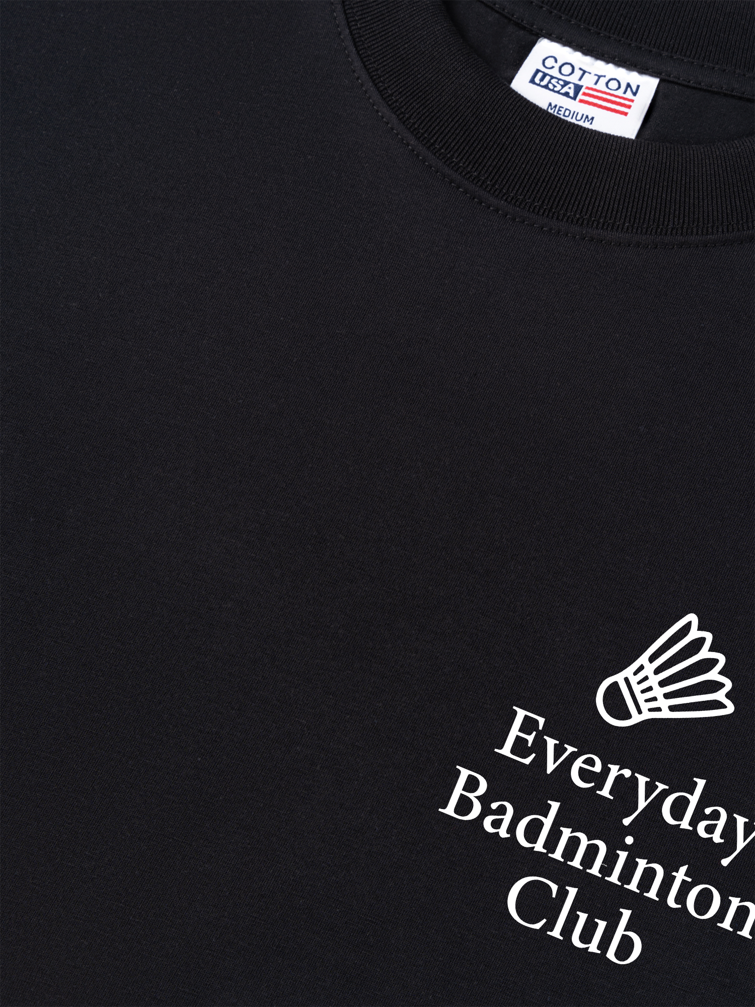 Áo Thun Relaxed Fit Everyday Badminton Club