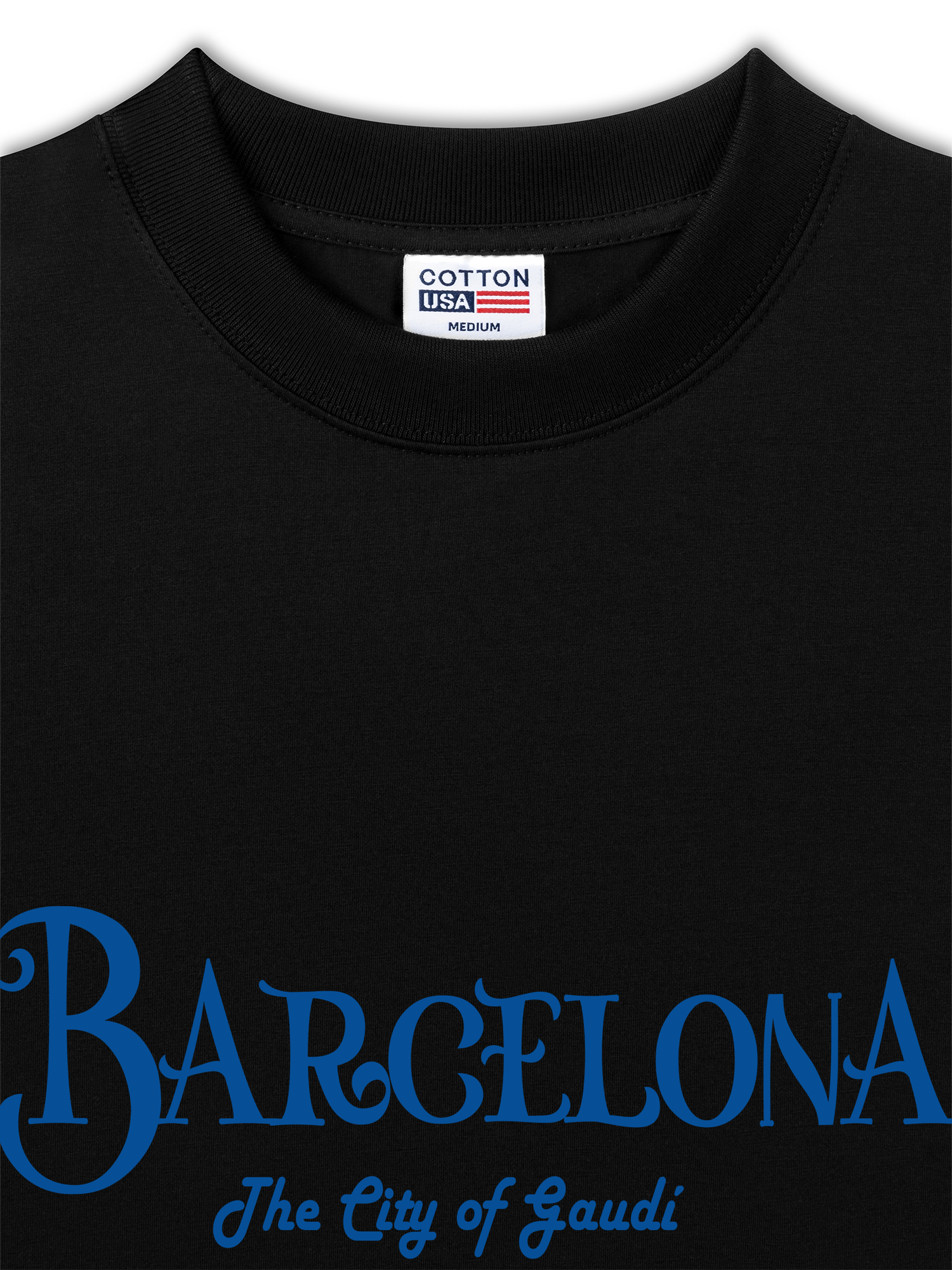 Áo Thun Relaxed Fit City Barcelona