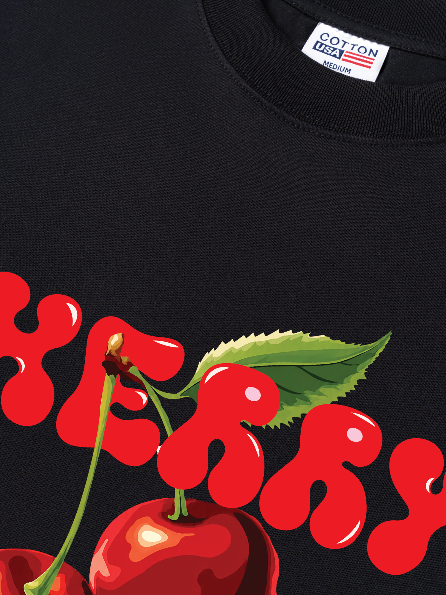 Áo Thun Relaxed Fit Tropical Cherry