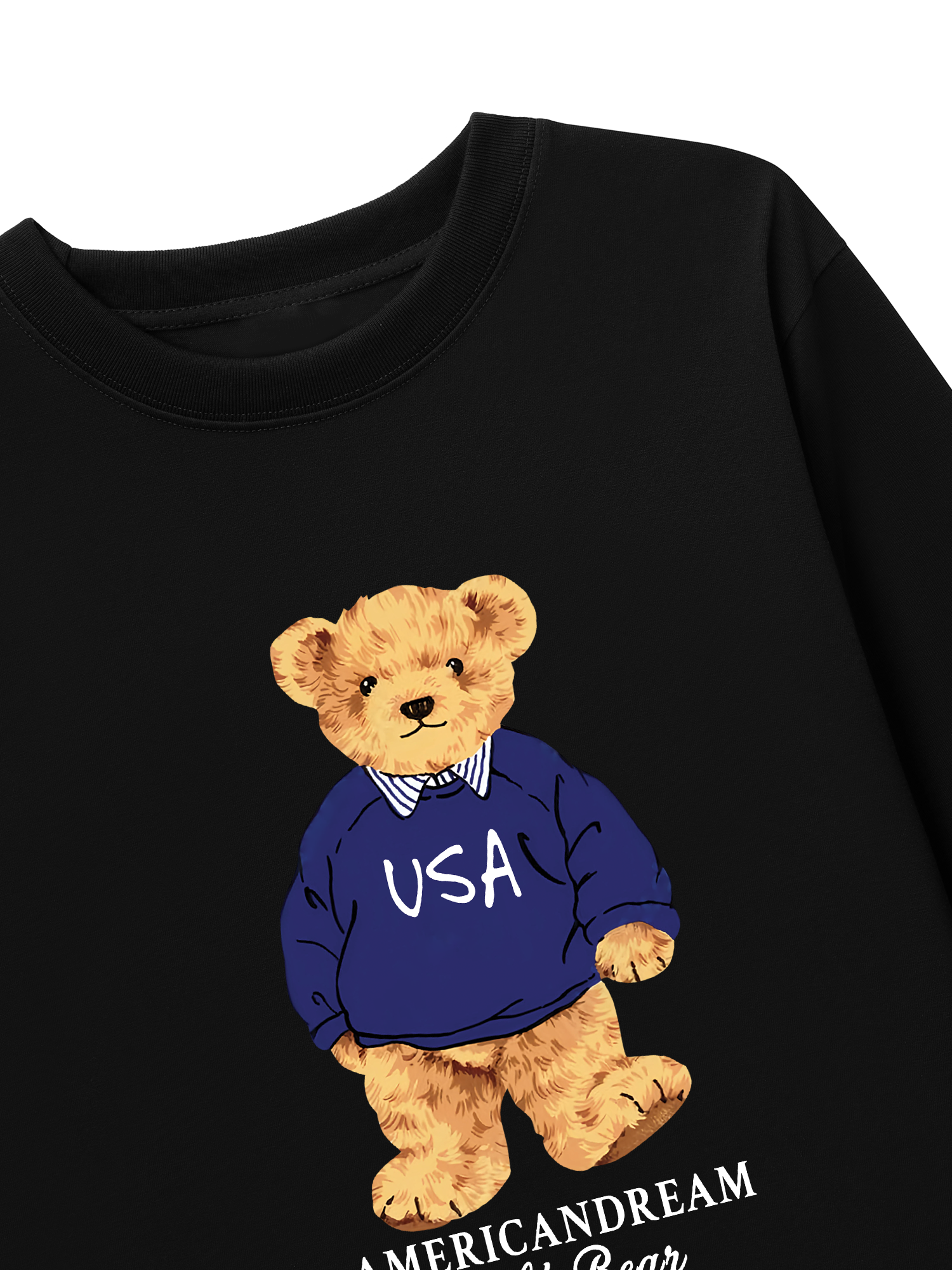 Áo Thun Dài Tay USA Bear
