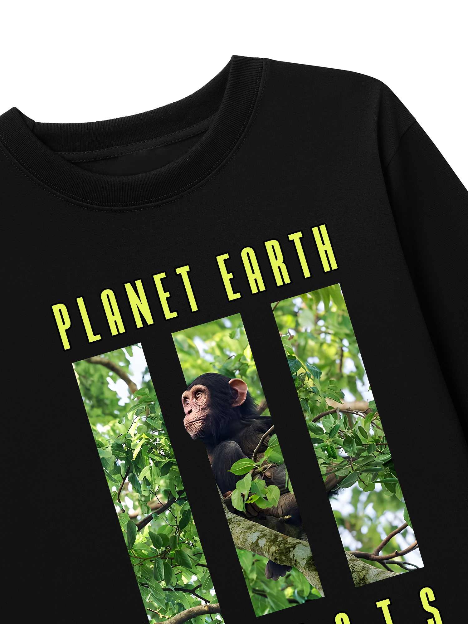 Áo Thun Dài Tay Wild Life Planet Earth Forests