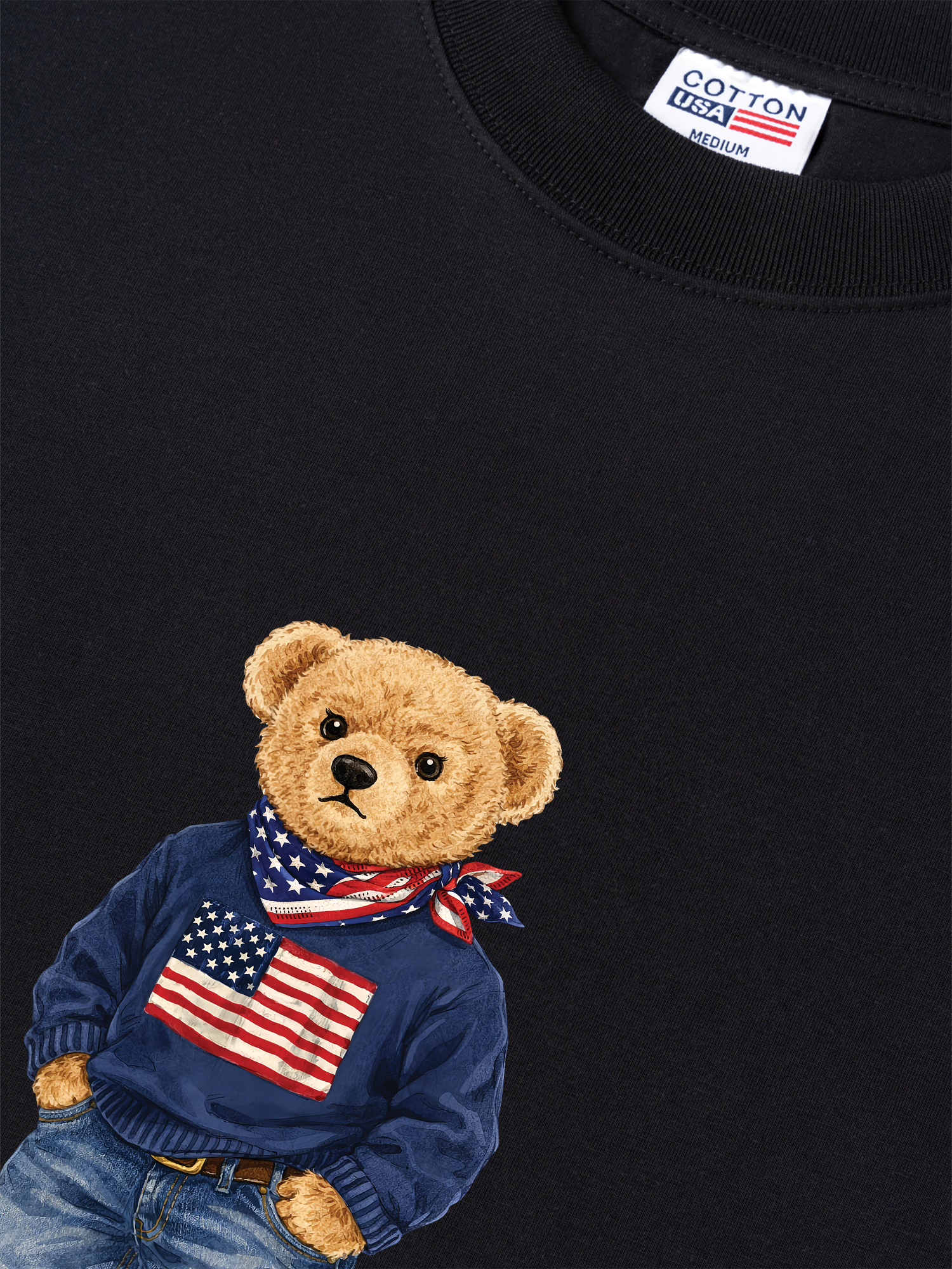 Áo Thun Relaxed Fit America Boy