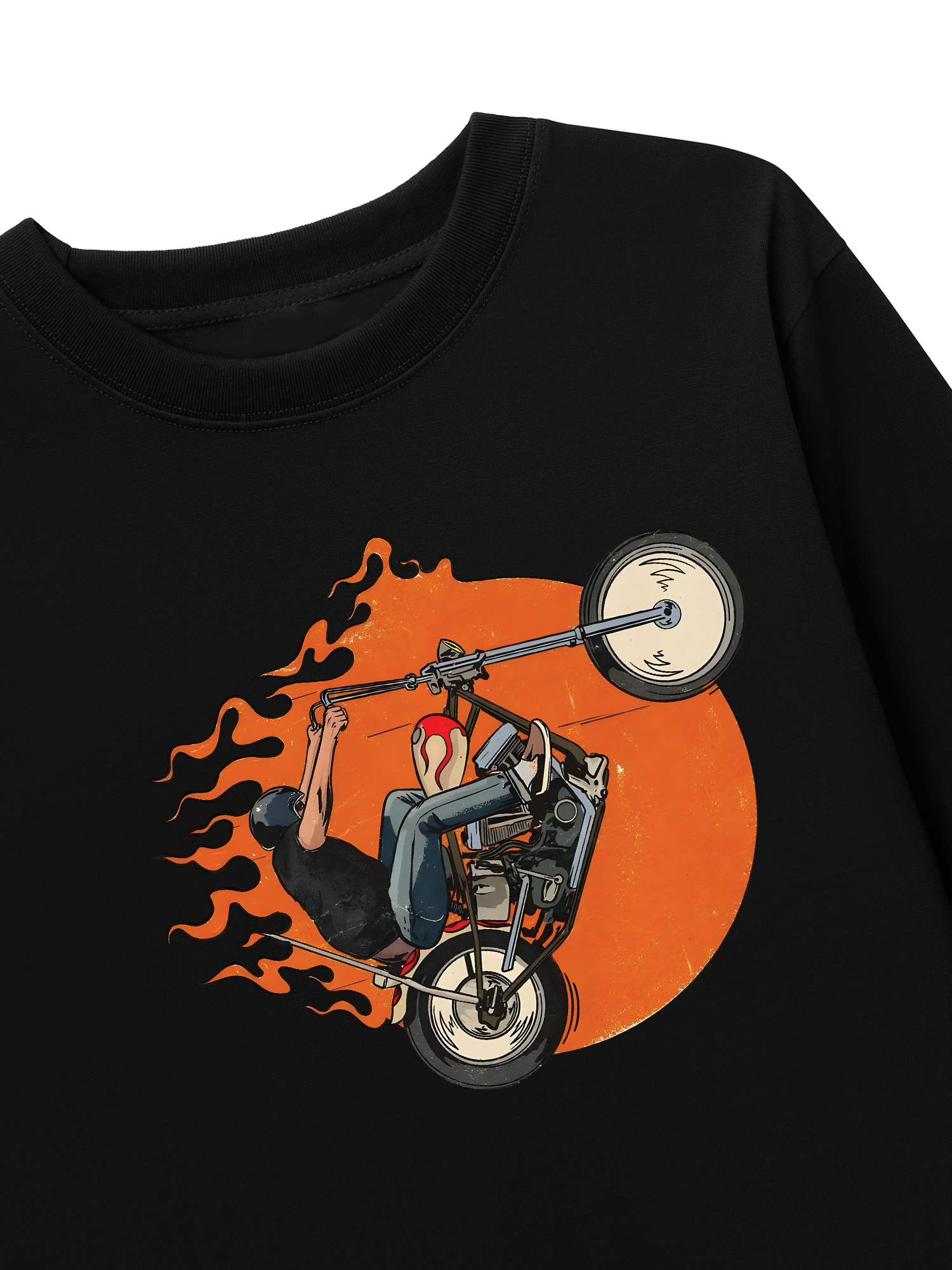 Áo Thun Dài Tay Born To Ride