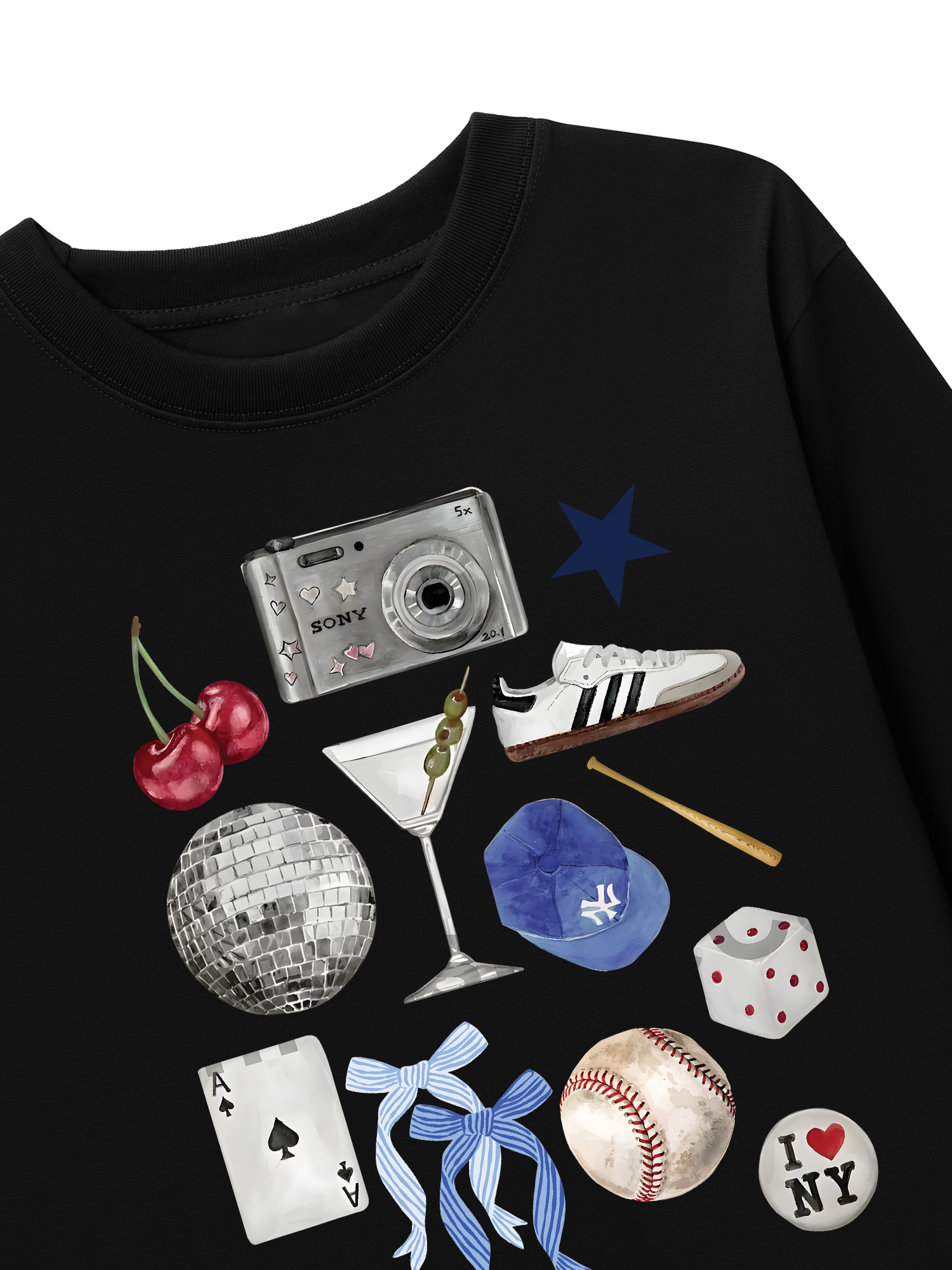 Áo Thun Dài Tay Baseball Cute Things