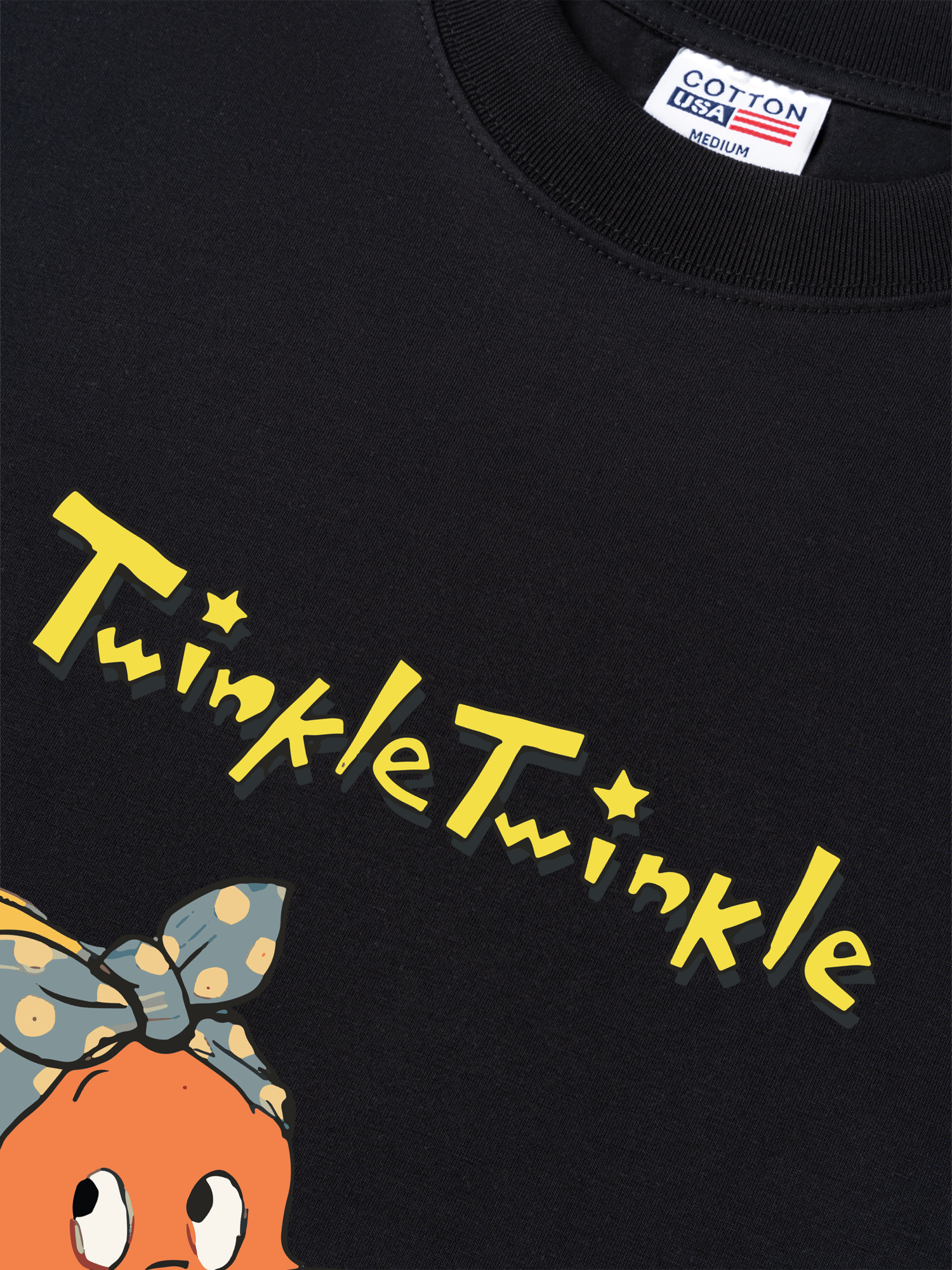 Áo Thun Relaxed Fit Soft Paw Twinkle Twinkle