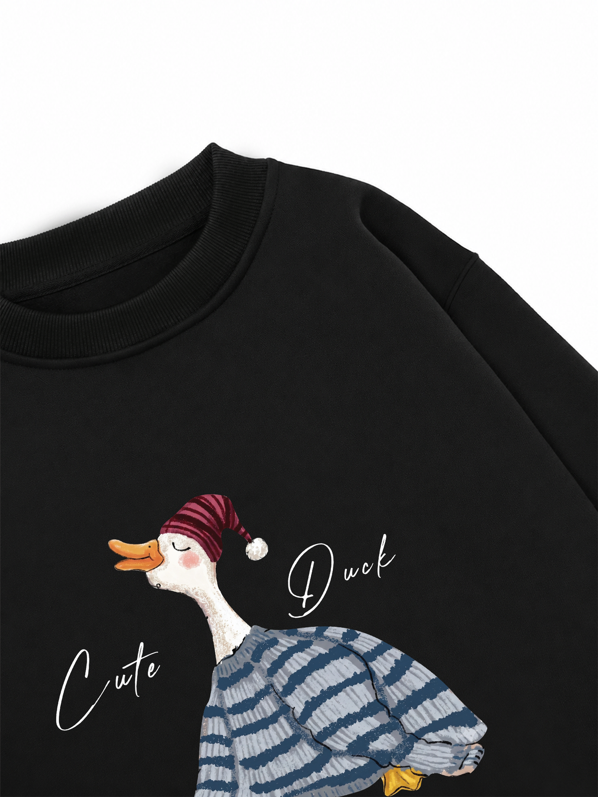 Áo Sweater Nỉ Hai Da Farm Cute Duck