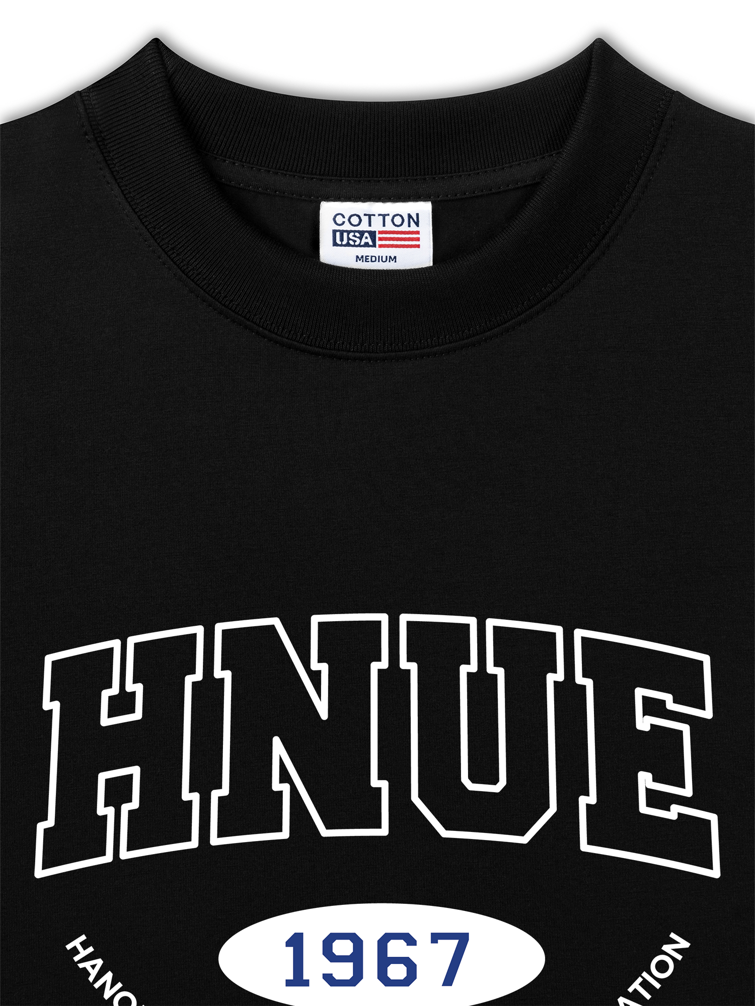 Áo Thun Relaxed Fit HNUE - Hanoi National University of Education