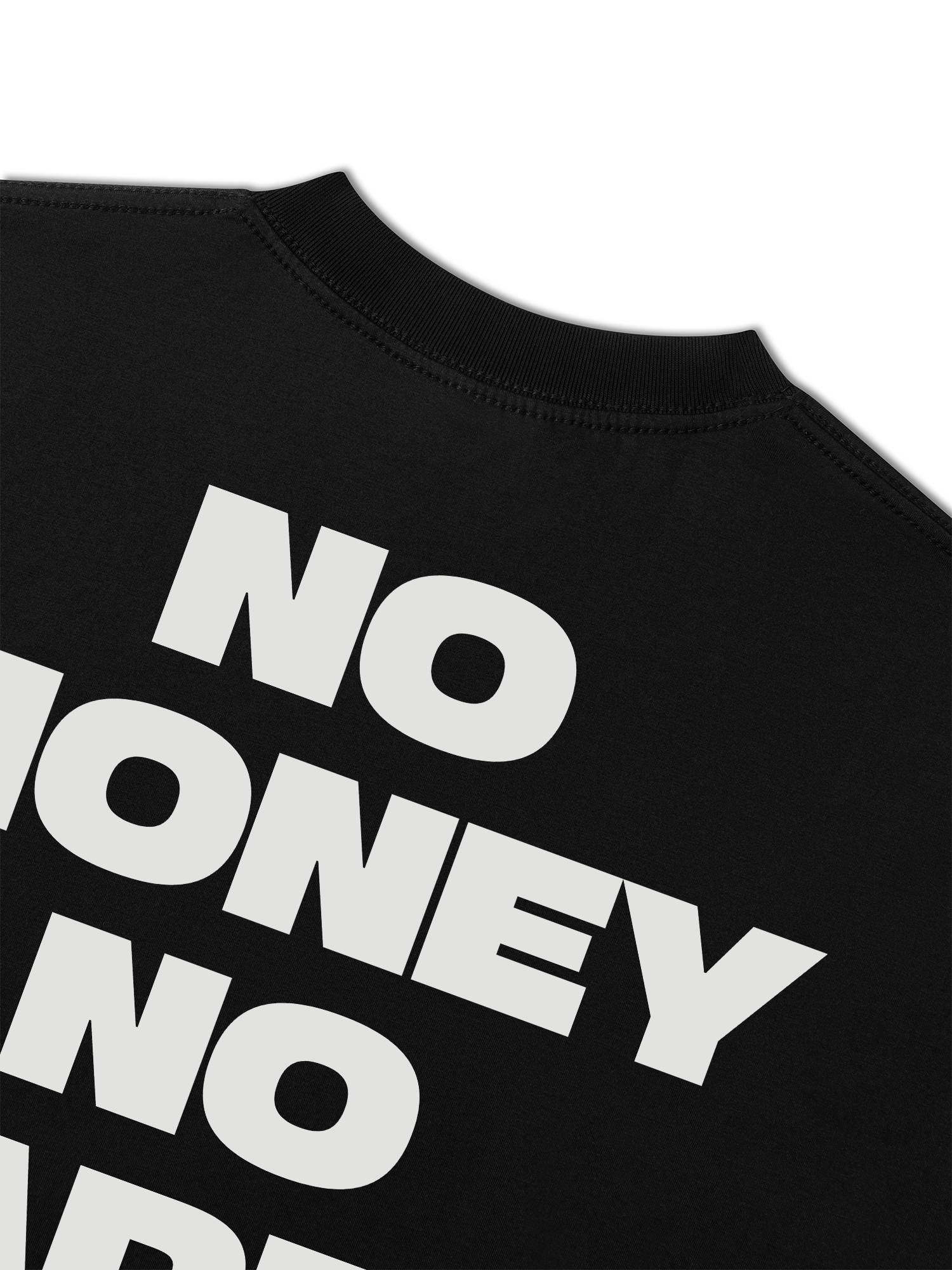 Áo Thun Relaxed Fit Money No Money No Happy