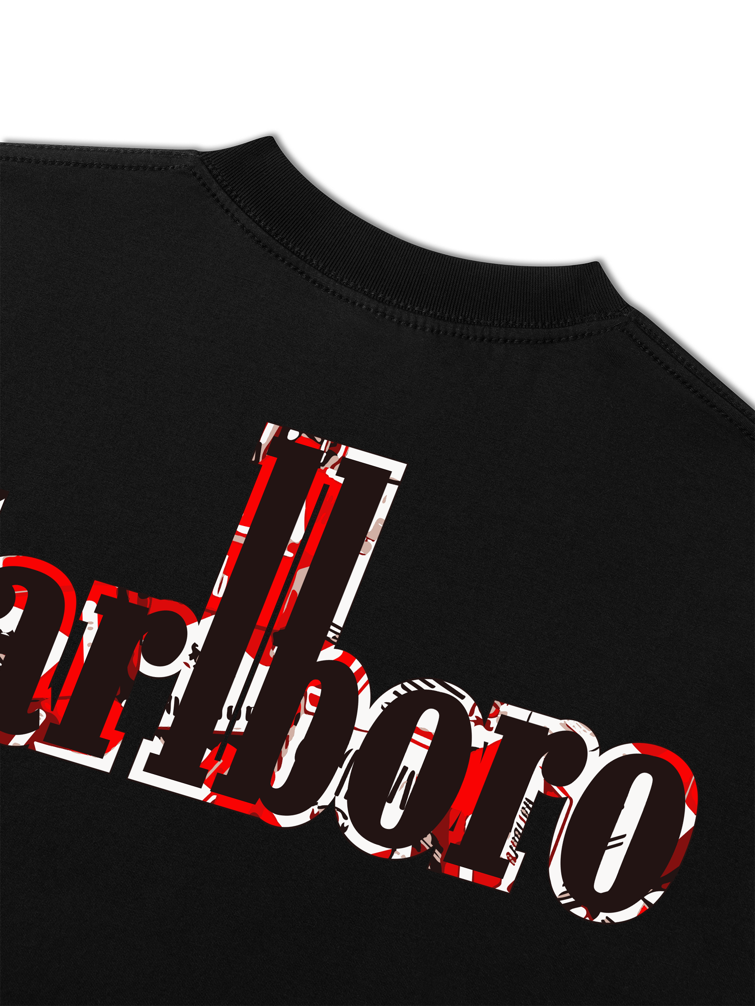 Áo Thun Relaxed Fit Marlboro Mixed Logo