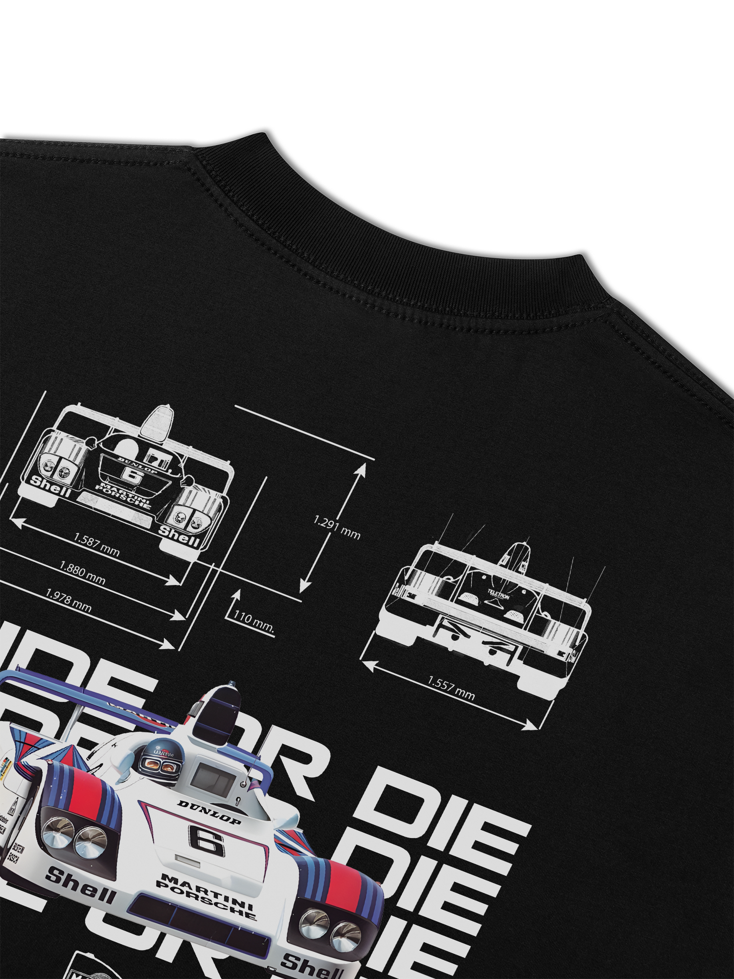 Áo Thun Relaxed Fit Porsche Martini 936-78 Turbo