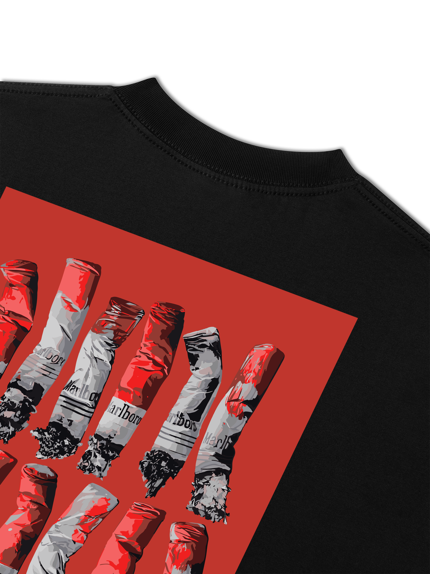 Áo Thun Relaxed Fit Marlboro Pack Of Ashe