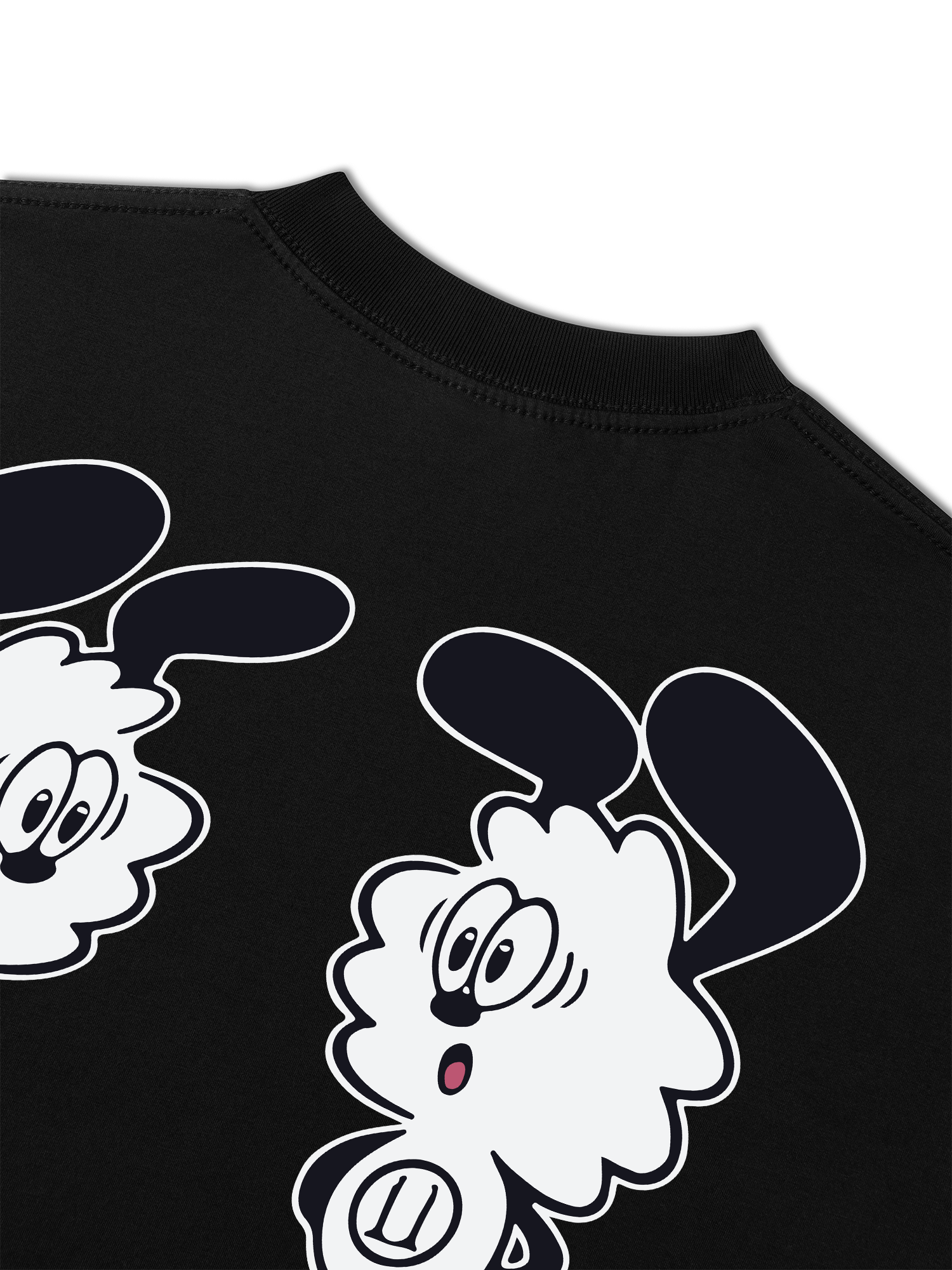 Áo Thun Relaxed Fit Idols Cartoon Mascot Ubermensch