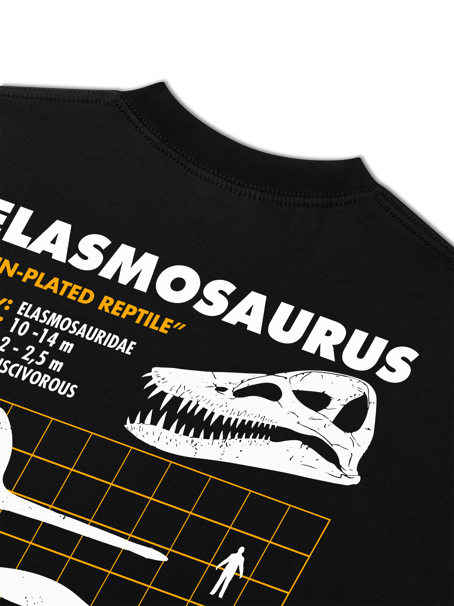 Áo Thun Relaxed Fit Analysis Table Elasmosaurus