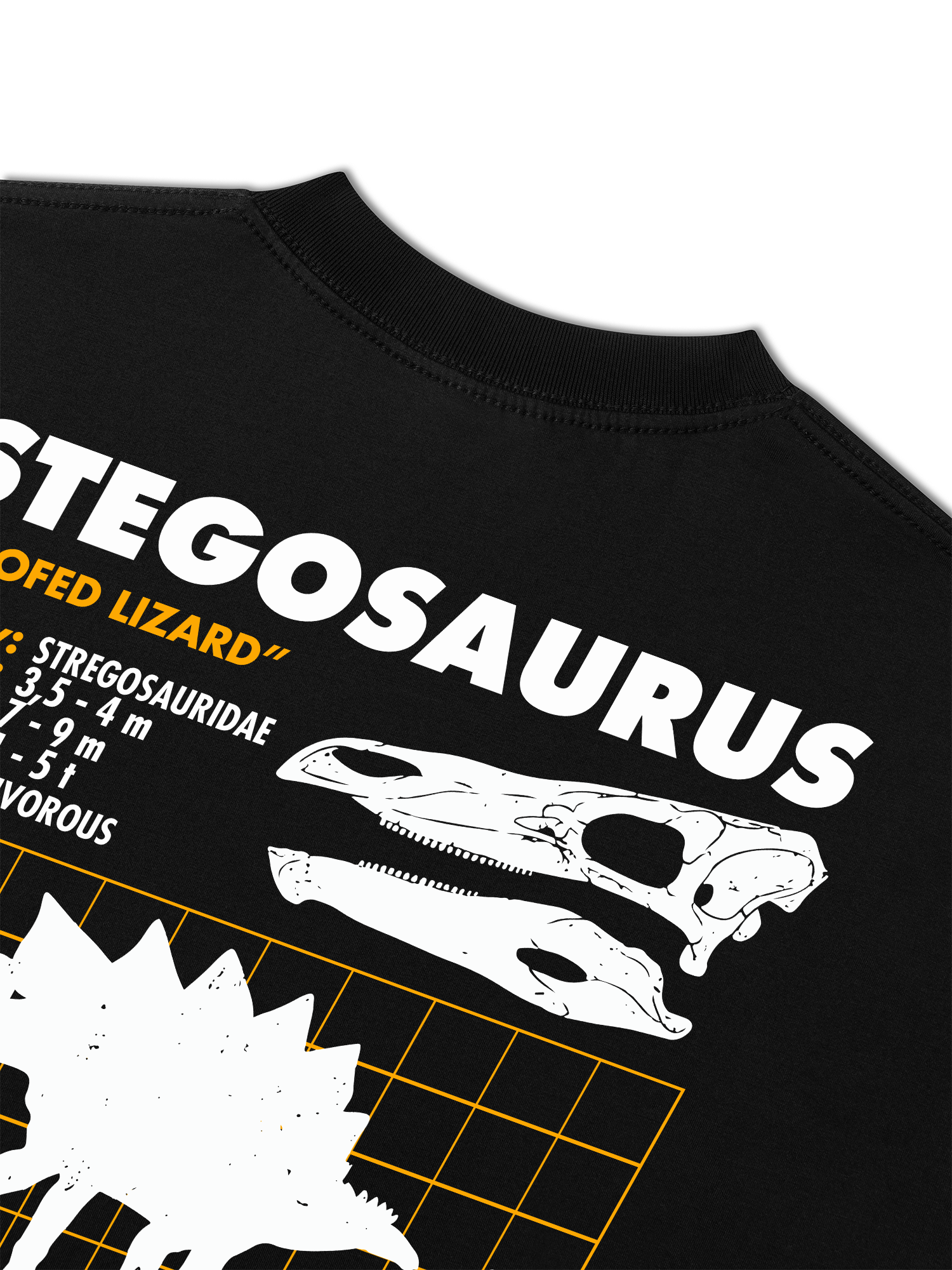 Áo Thun Relaxed Fit Analysis Table Stegosaurus