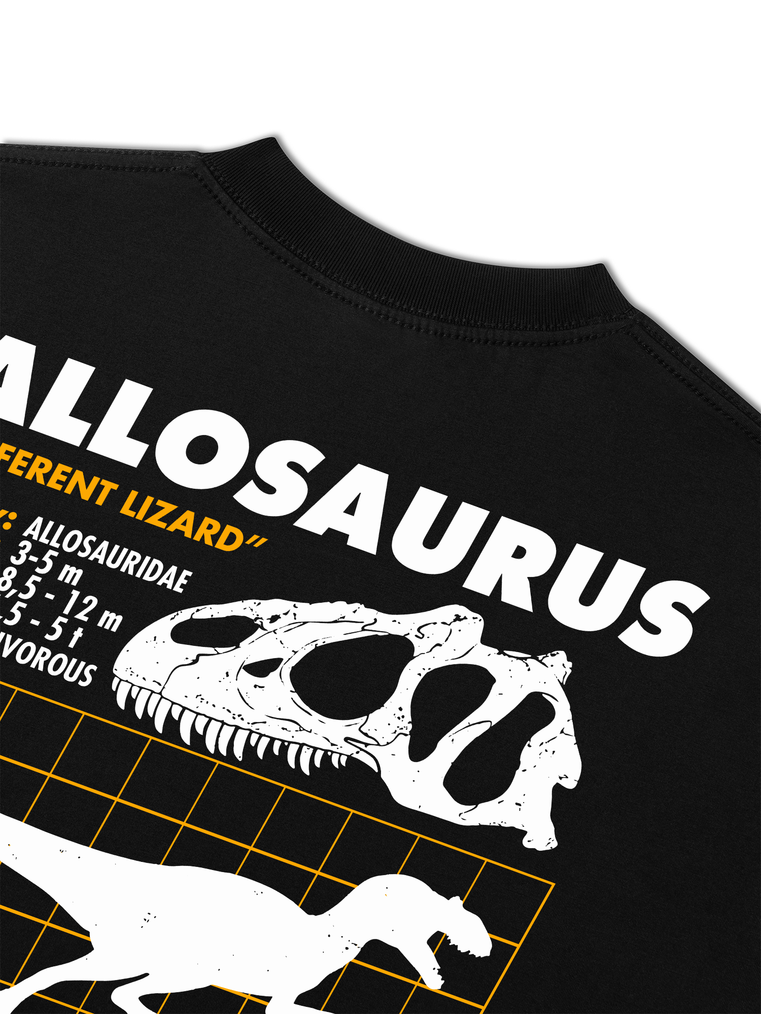 Áo Thun Relaxed Fit Analysis Table Allosaurus