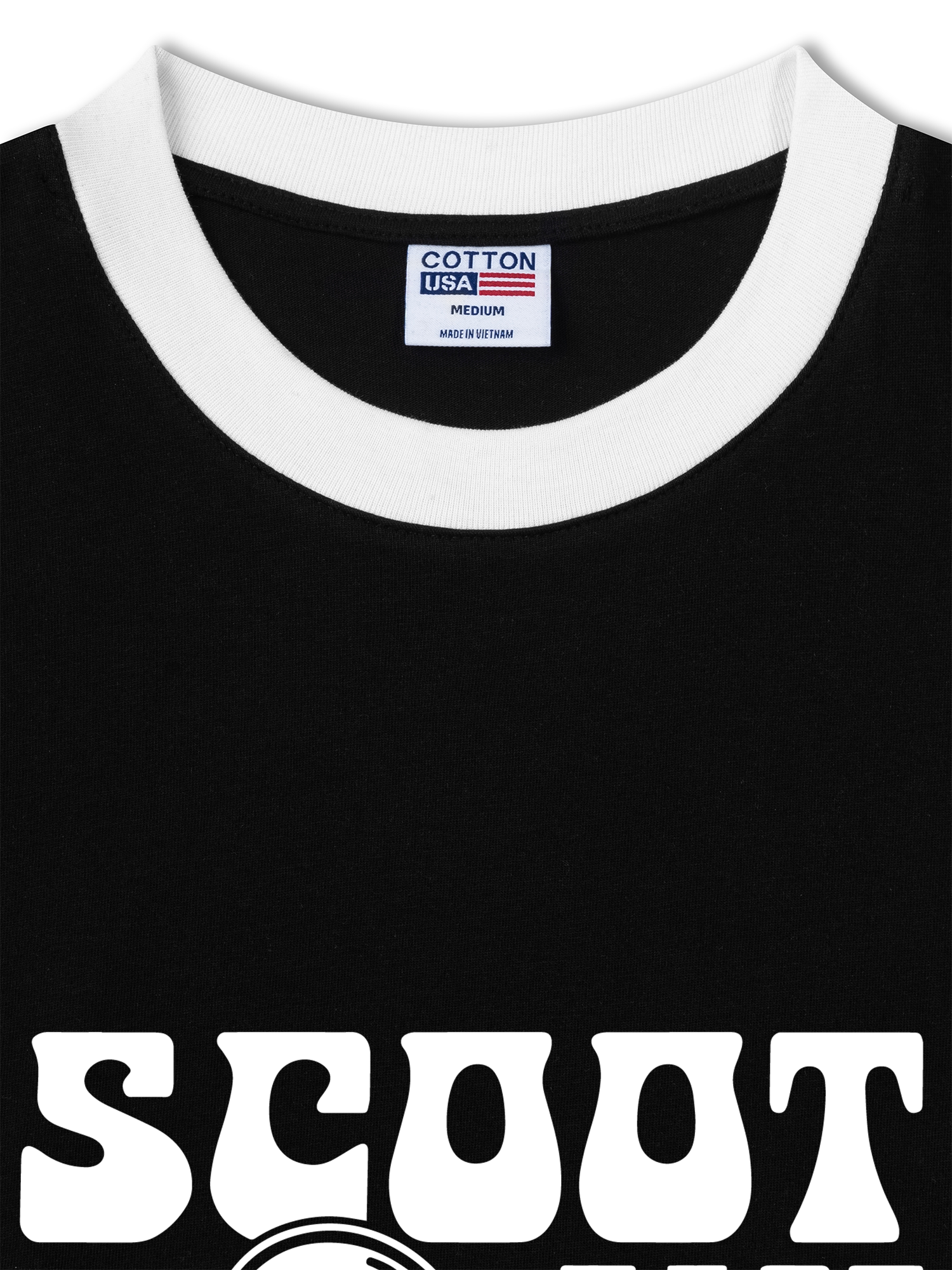 Áo Thun Ringer Relaxed Fit Scoot fast