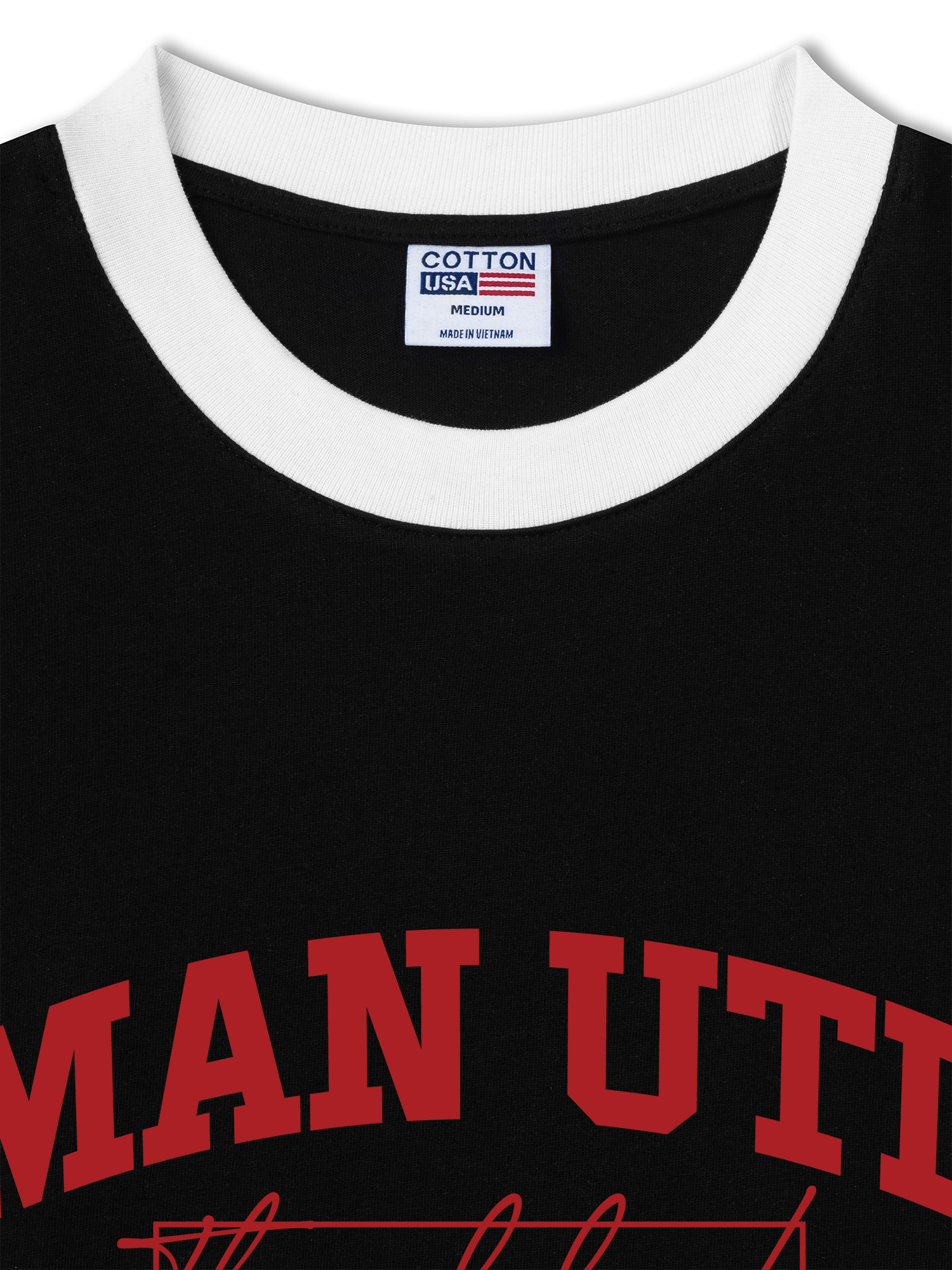 Áo Thun Ringer Relaxed Fit MAN UTD The Red Devils