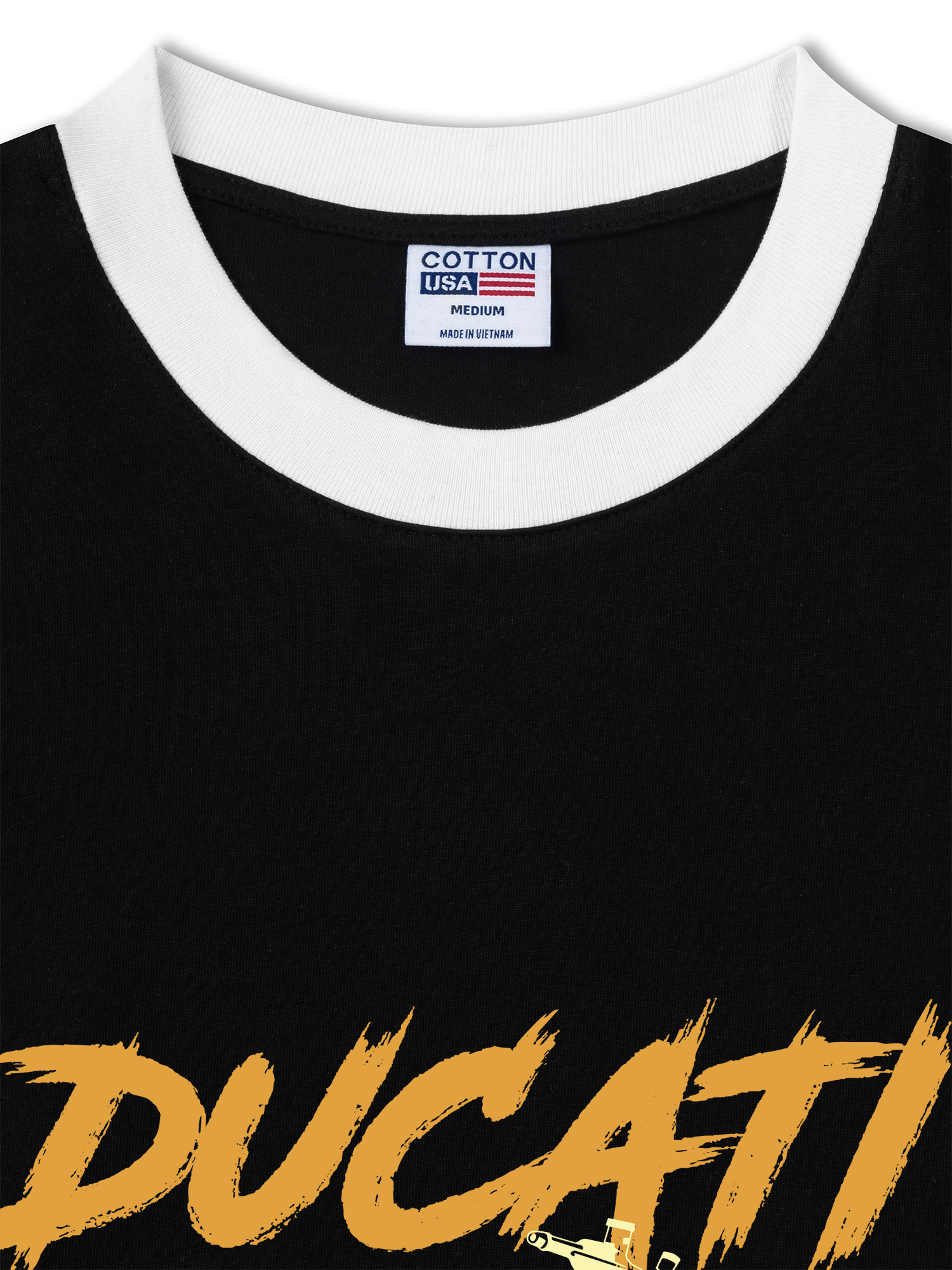 Áo Thun Ringer Relaxed Fit Ducati Spirit