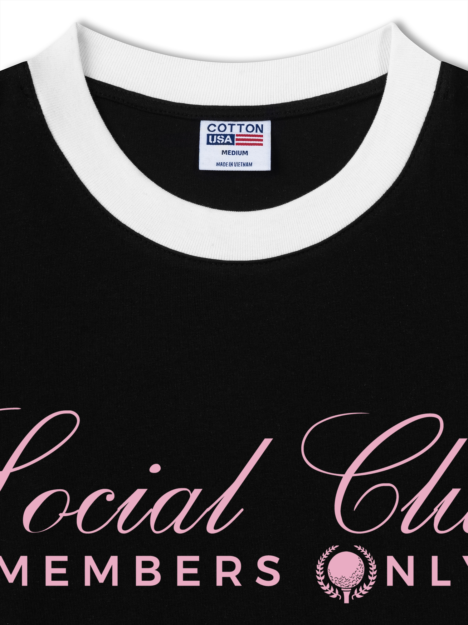 Áo Thun Ringer Relaxed Fit Golf Members Only